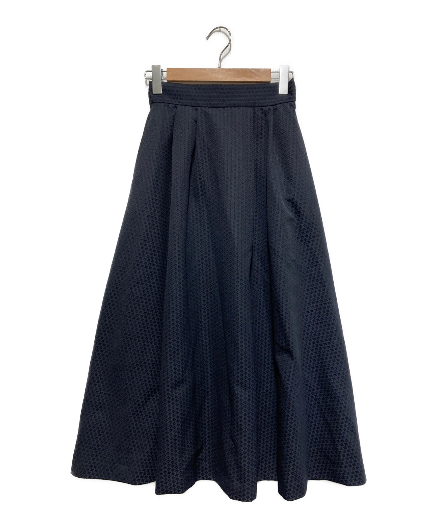 Audire (アウディーレ) ブルーミングジャガードスカート ネイビー サイズ:SIZE S