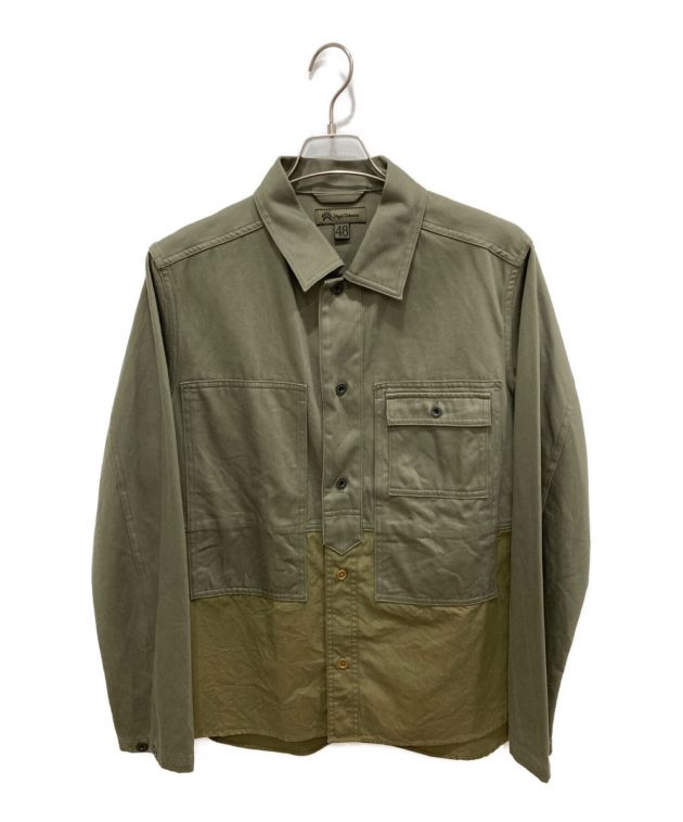 NIGEL CABOURN (ナイジェルケーボン) UTILITY JACKET カーキ サイズ:48