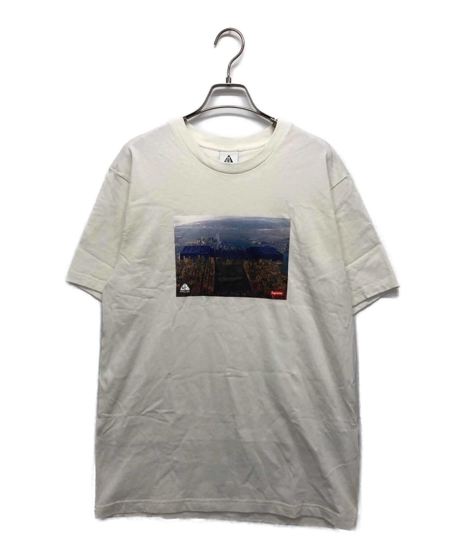 NIKE ACG (ナイキエージーシー) SUPREME (シュプリーム) GRID Tee ホワイト サイズ:M