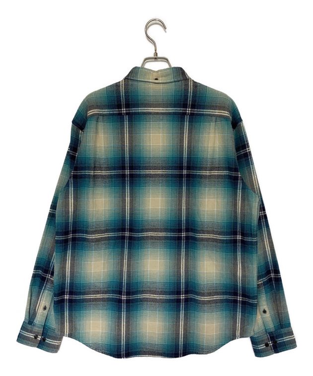 中古・古着通販】SUPREME (シュプリーム) Shadow Plaid Flannel Shirt ブルー サイズ:M｜ブランド・古着通販  トレファク公式【TREFAC FASHION】スマホサイト