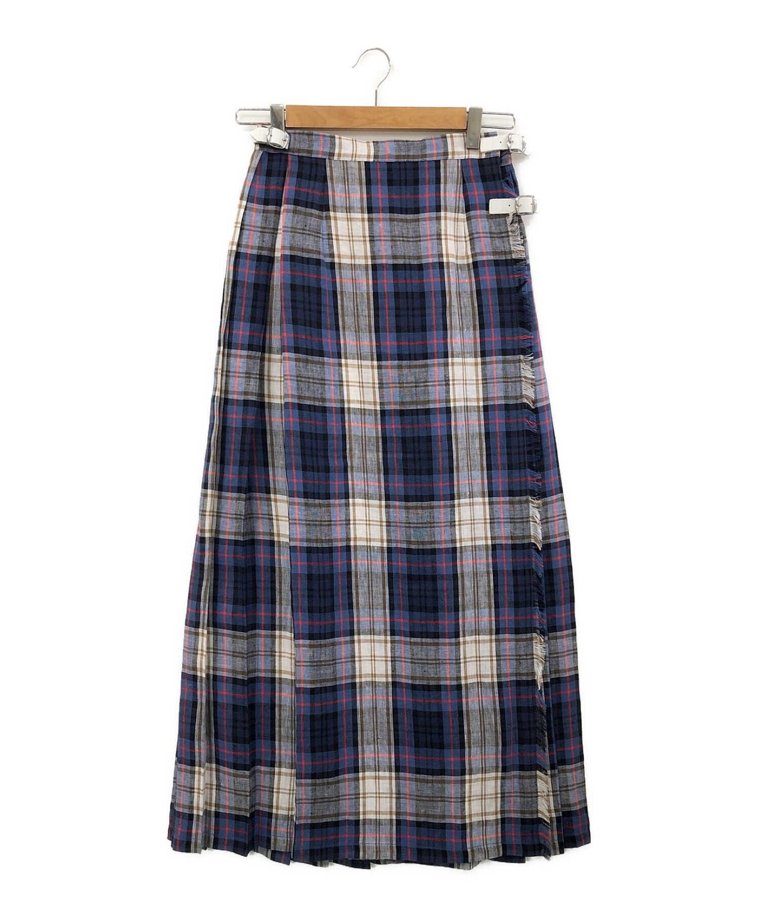 O'NEIL OF DUBLIN (オニールオブダブリン) EASY MAXI KILT EXTRA BELT ブルー サイズ:8(UK)