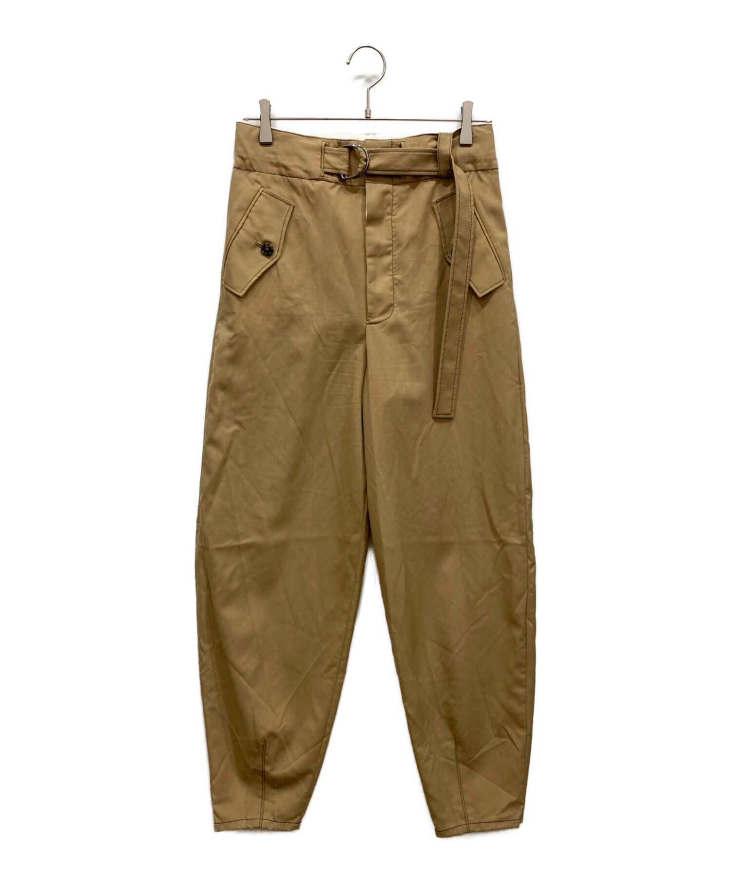 中古・古着通販】MARNI (マルニ) high-waist balloon-leg trousers