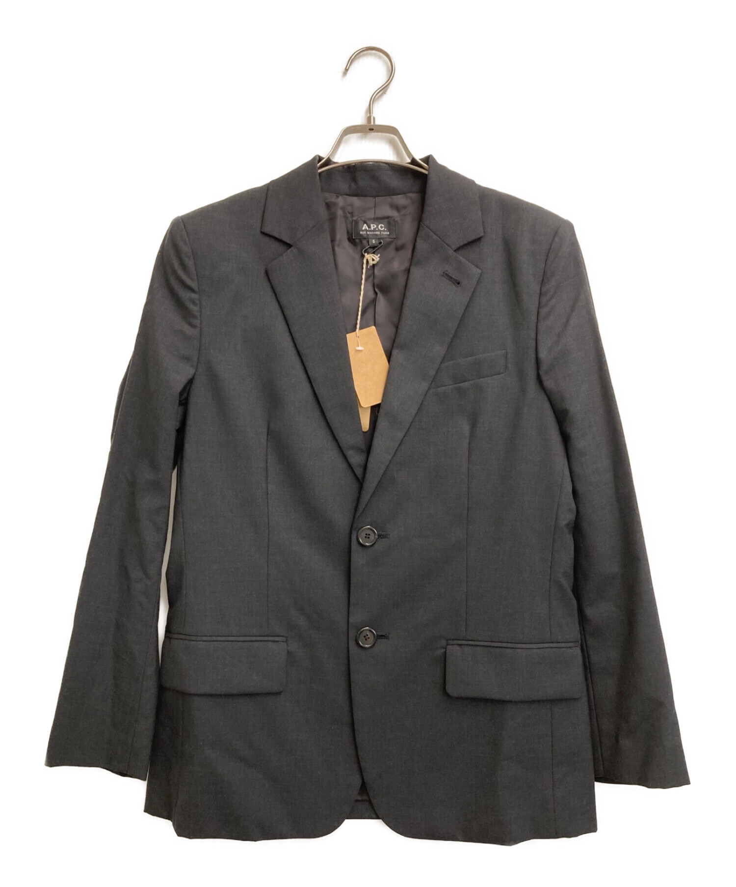 中古・古着通販】A.P.C. (アー・ペー・セー) 2Bセットアップスーツ