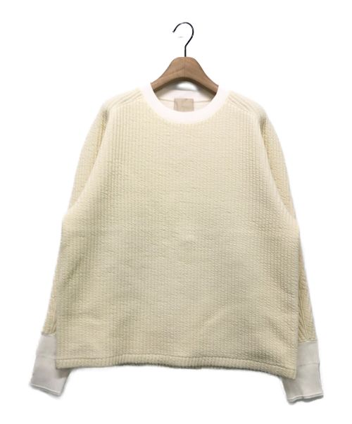 【中古・古着通販】m.u Japoness (エムユー) 凸凹 L/S OV アイボリー サイズ:-｜ブランド・古着通販 トレファク公式【TREFAC  FASHION】スマホサイト