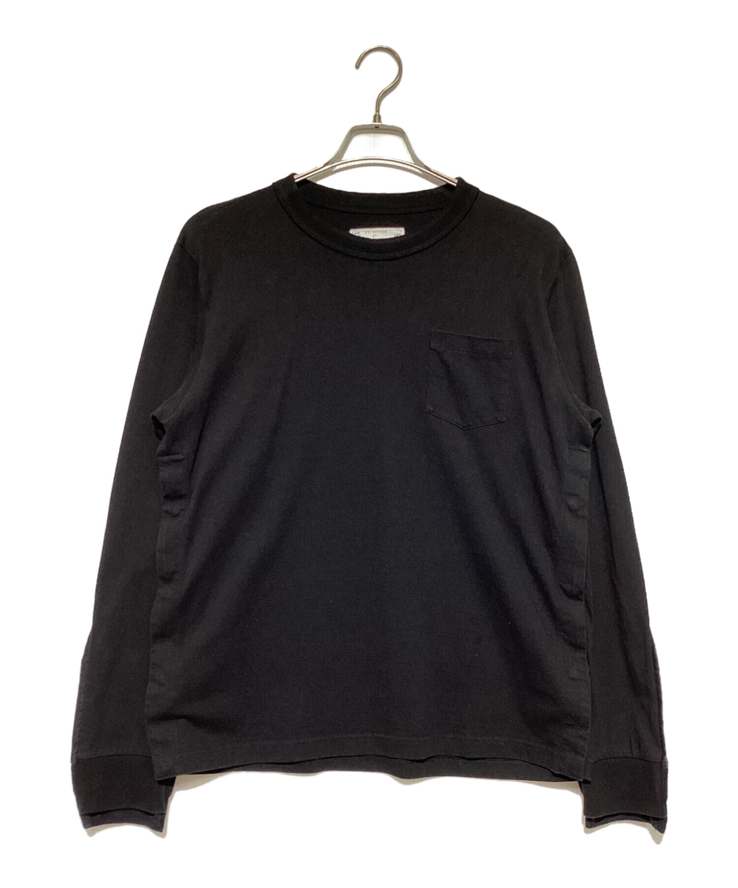 中古・古着通販】sacai (サカイ) バッファローチェック ロングTシャツ ブラック サイズ:2｜ブランド・古着通販 トレファク公式【TREFAC  FASHION】スマホサイト