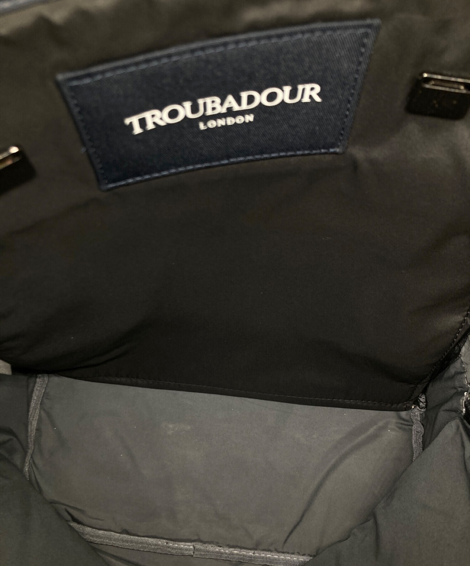 中古・古着通販】TROUBADOUR (トルバドール) リュック ブラック｜ブランド・古着通販 トレファク公式【TREFAC  FASHION】スマホサイト