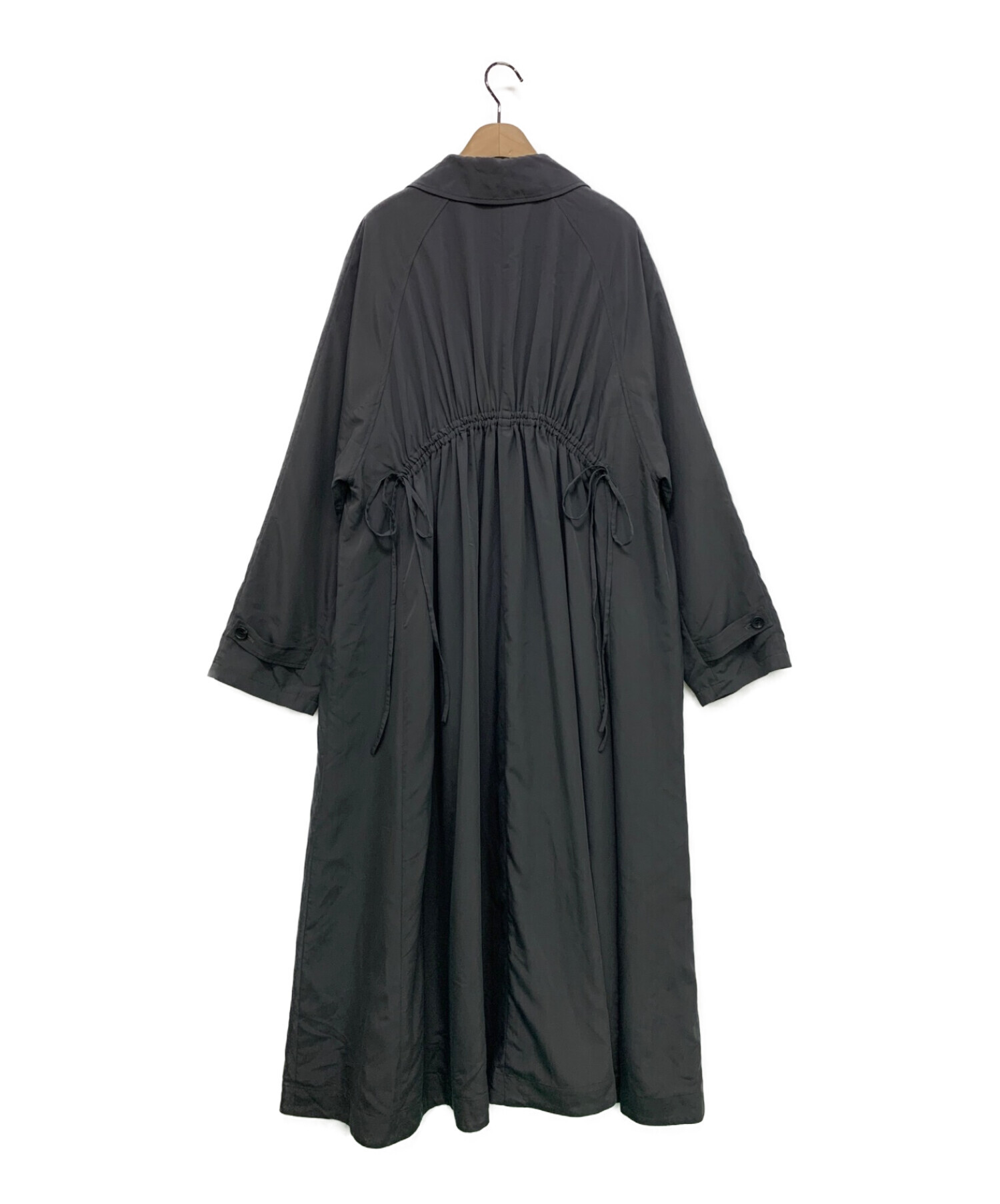 中古・古着通販】CLANE (クラネ) BACK GATHER DRESS TRENCH COAT 