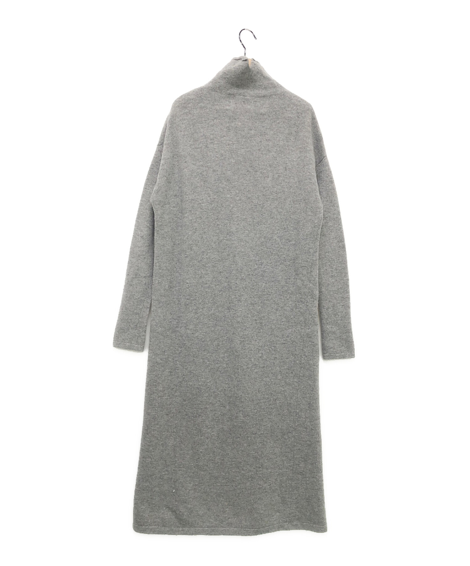 中古・古着通販】ADAWAS (アダワス) KNIT SWEAT RELAXED DRESS グレー