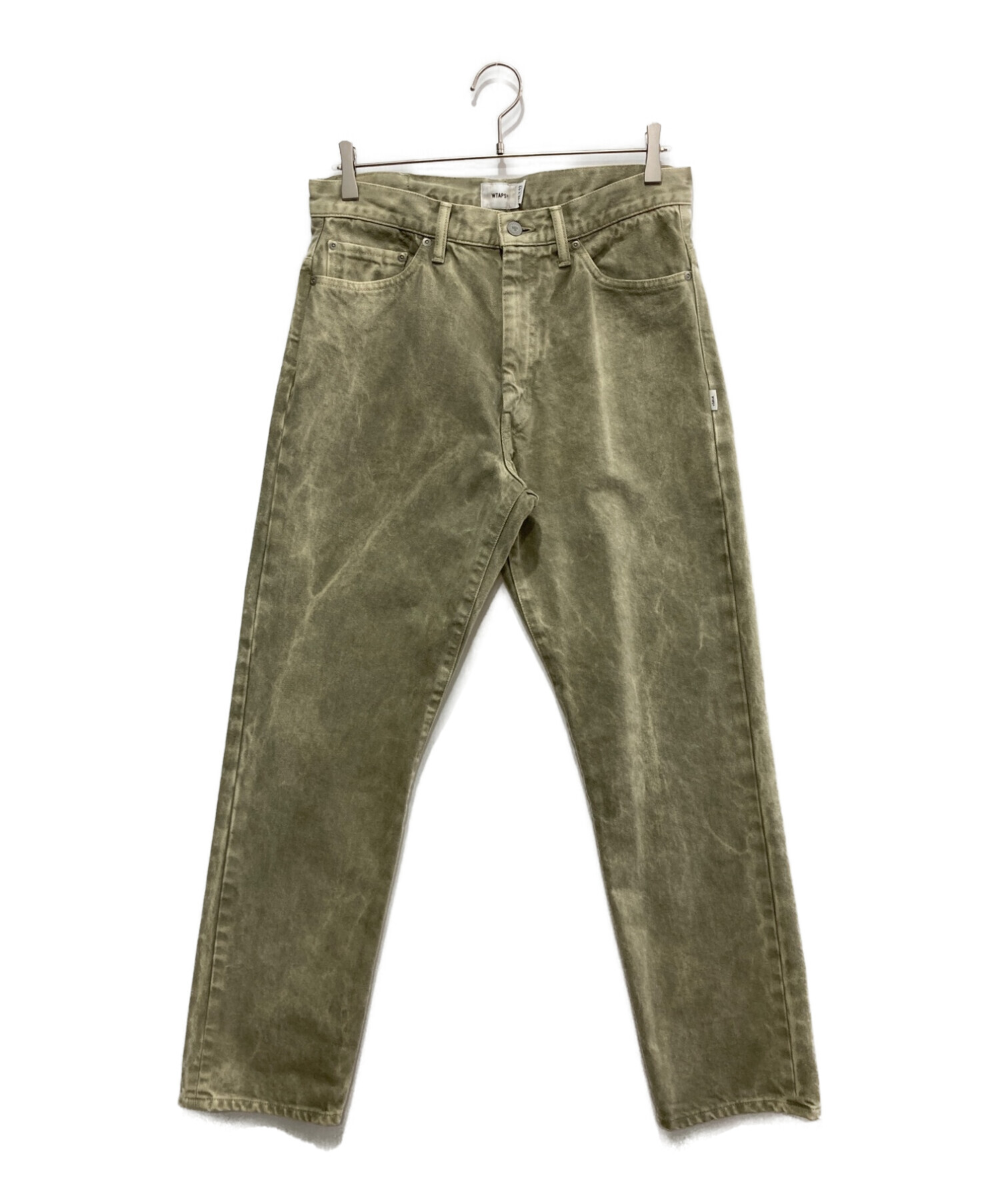 中古・古着通販】WTAPS (ダブルタップス) BLUES BAGGY TROUSERS カーキ サイズ:X02｜ブランド・古着通販  トレファク公式【TREFAC FASHION】スマホサイト