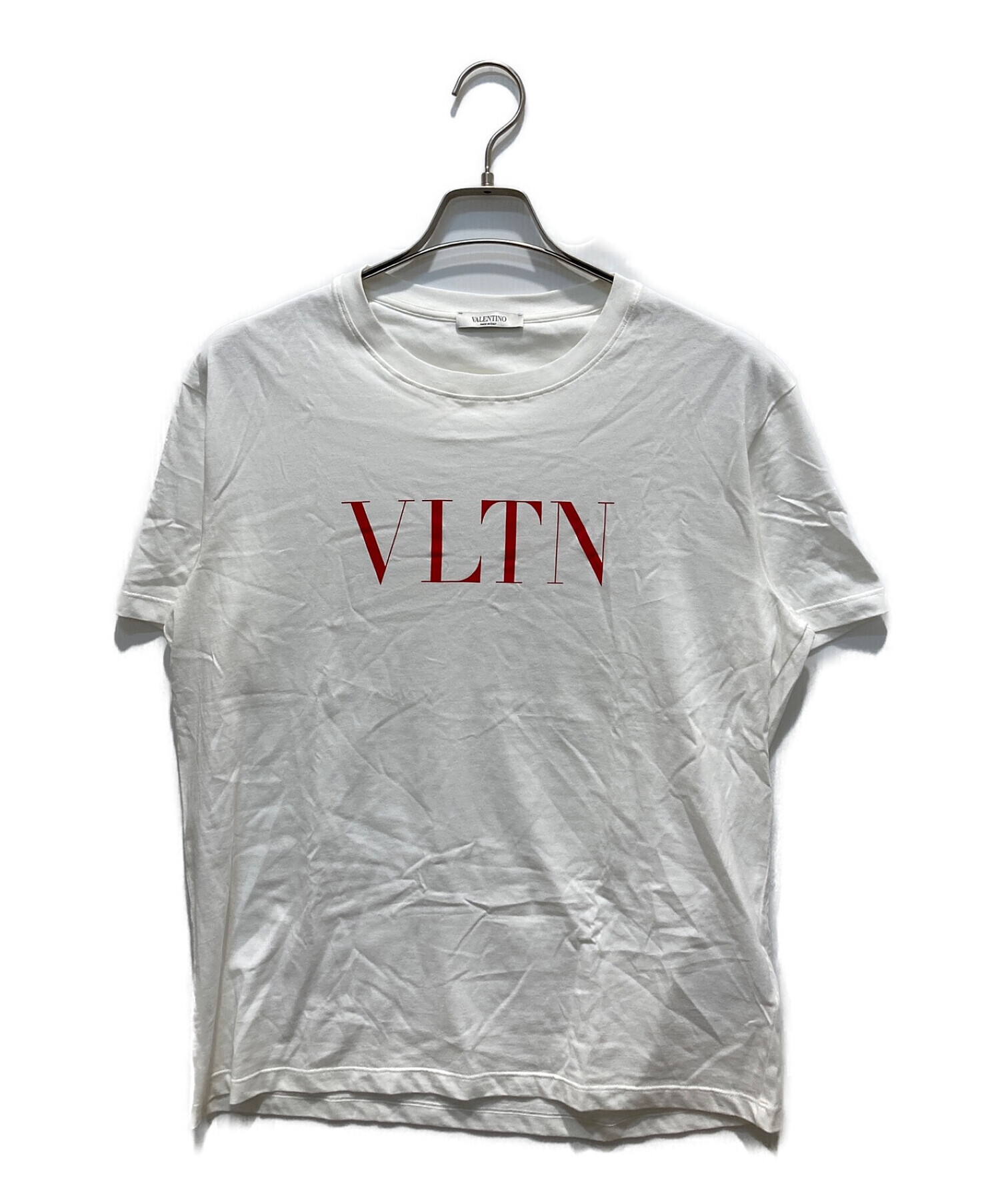 新品【 VALENTINO 】VLTN プリント Tシャツ M ホワイト ロゴ