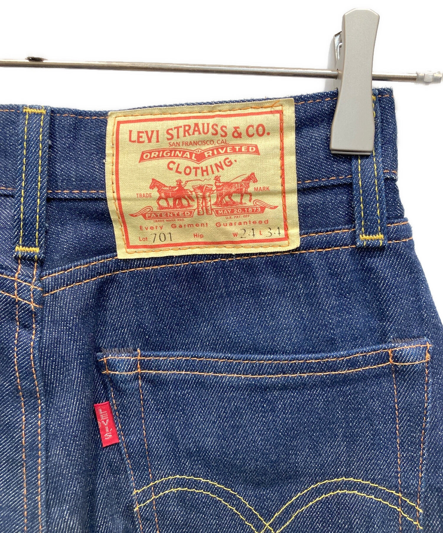 中古・古着通販】LEVI'S (リーバイス) デニムパンツ インディゴ サイズ