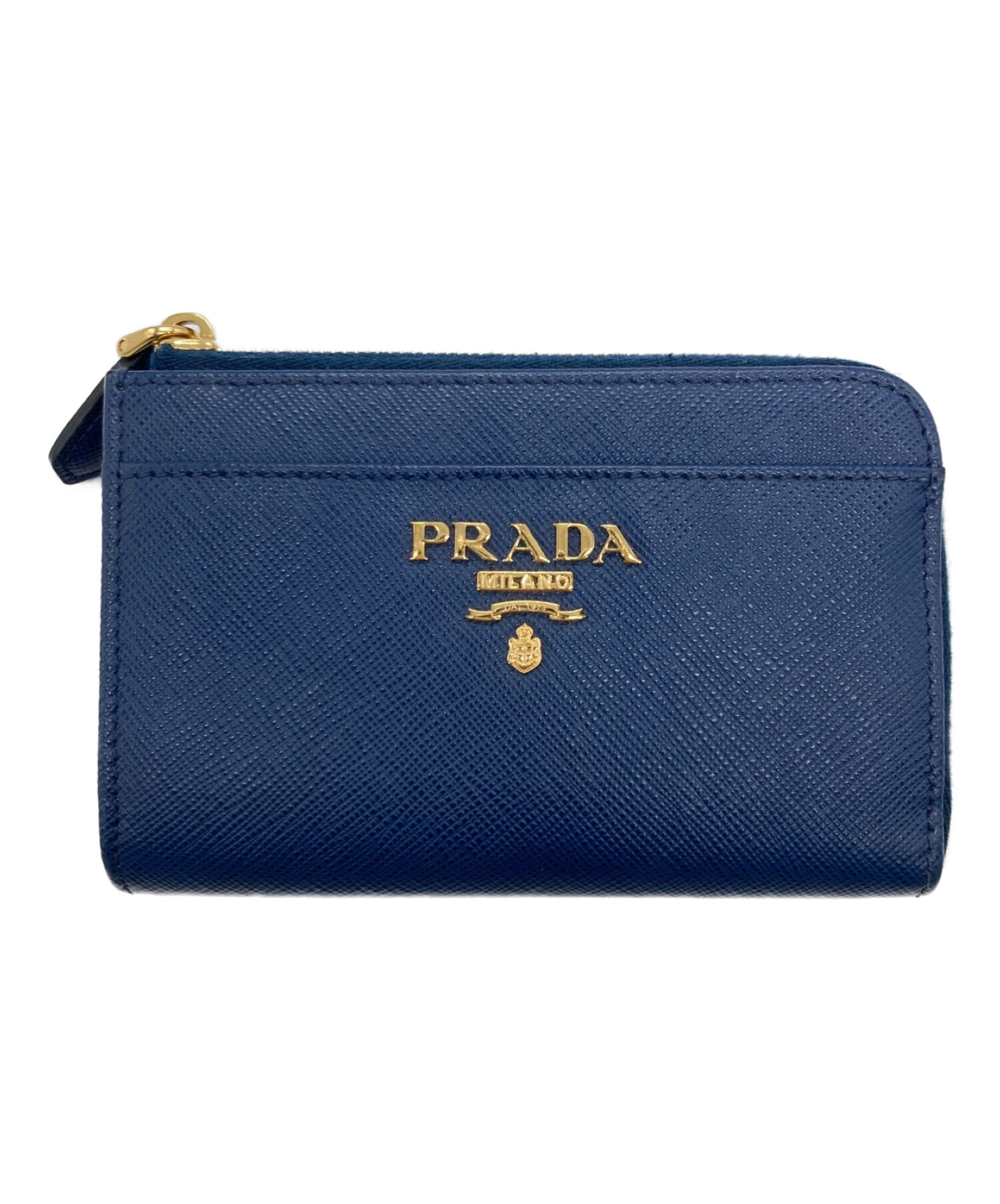 中古・古着通販】PRADA (プラダ) サフィアーノコインケース ブルー｜ブランド・古着通販 トレファク公式【TREFAC FASHION】スマホサイト