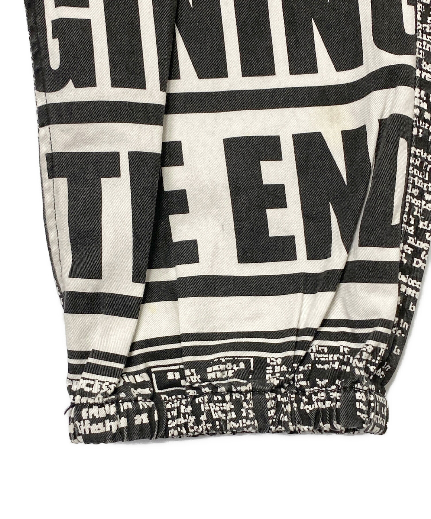 中古・古着通販】SUPREME (シュプリーム) Newsprint Skate Pant