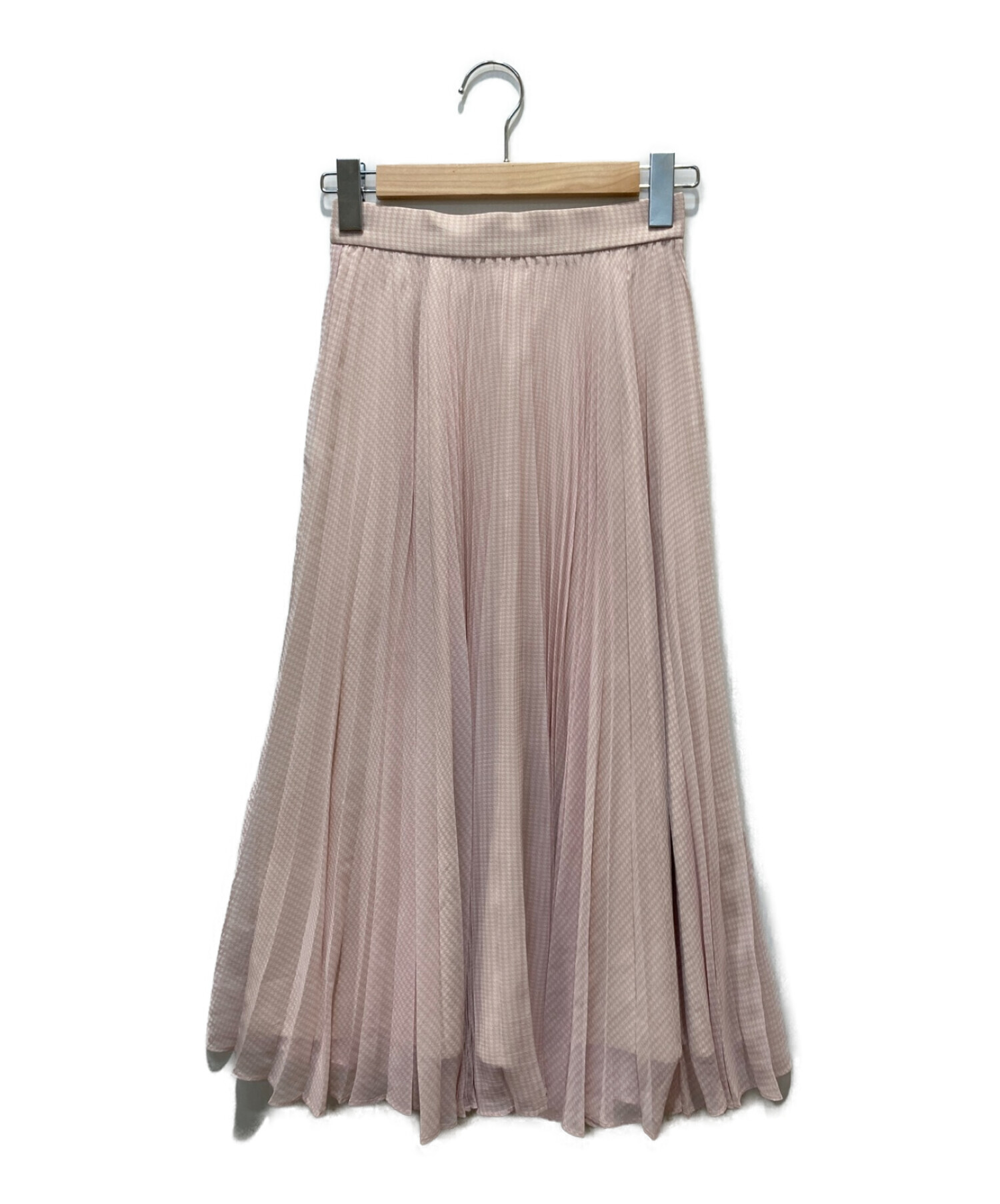 CELFORD (セルフォード) プリントプリーツスカート ピンク サイズ:36