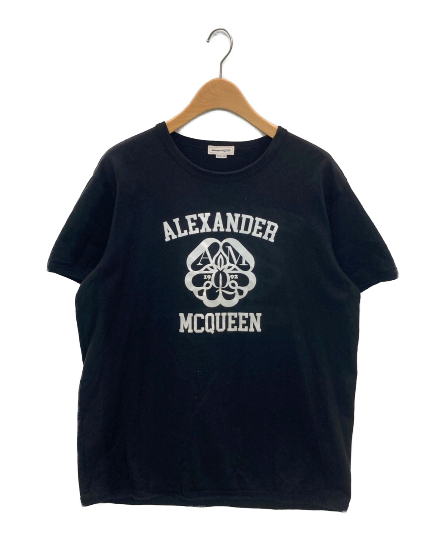 ALEXANDER McQUEEN (アレキサンダーマックイーン) Seal Logo T-Shirt ブラック サイズ:SIZE XXL