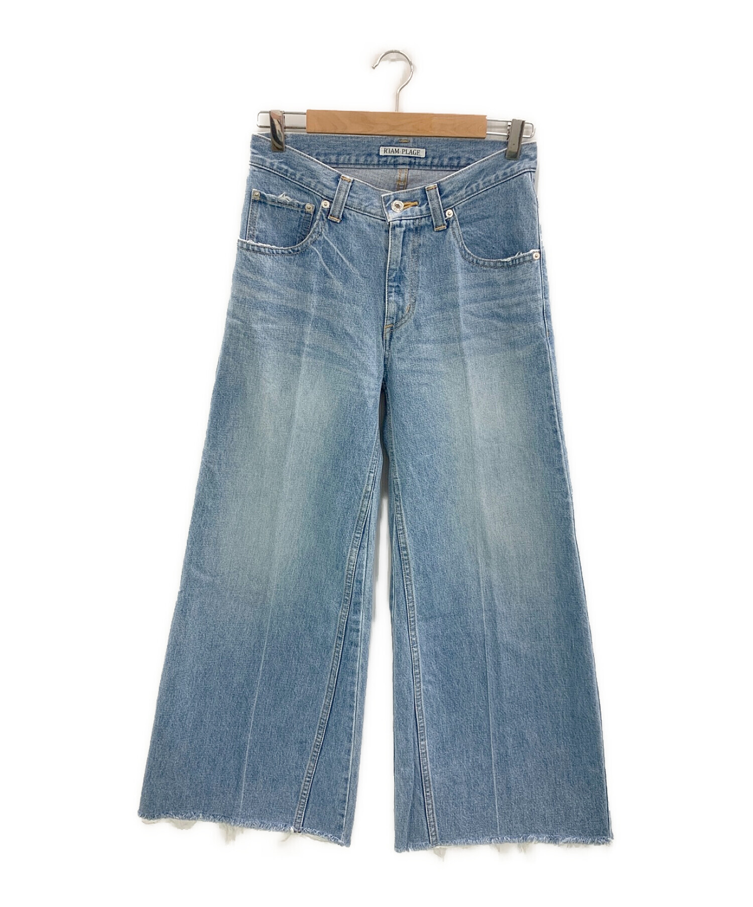 R'IAM PLAGE (リアム プラージュ) LOOSE DENIM パンツ インディゴ サイズ:36