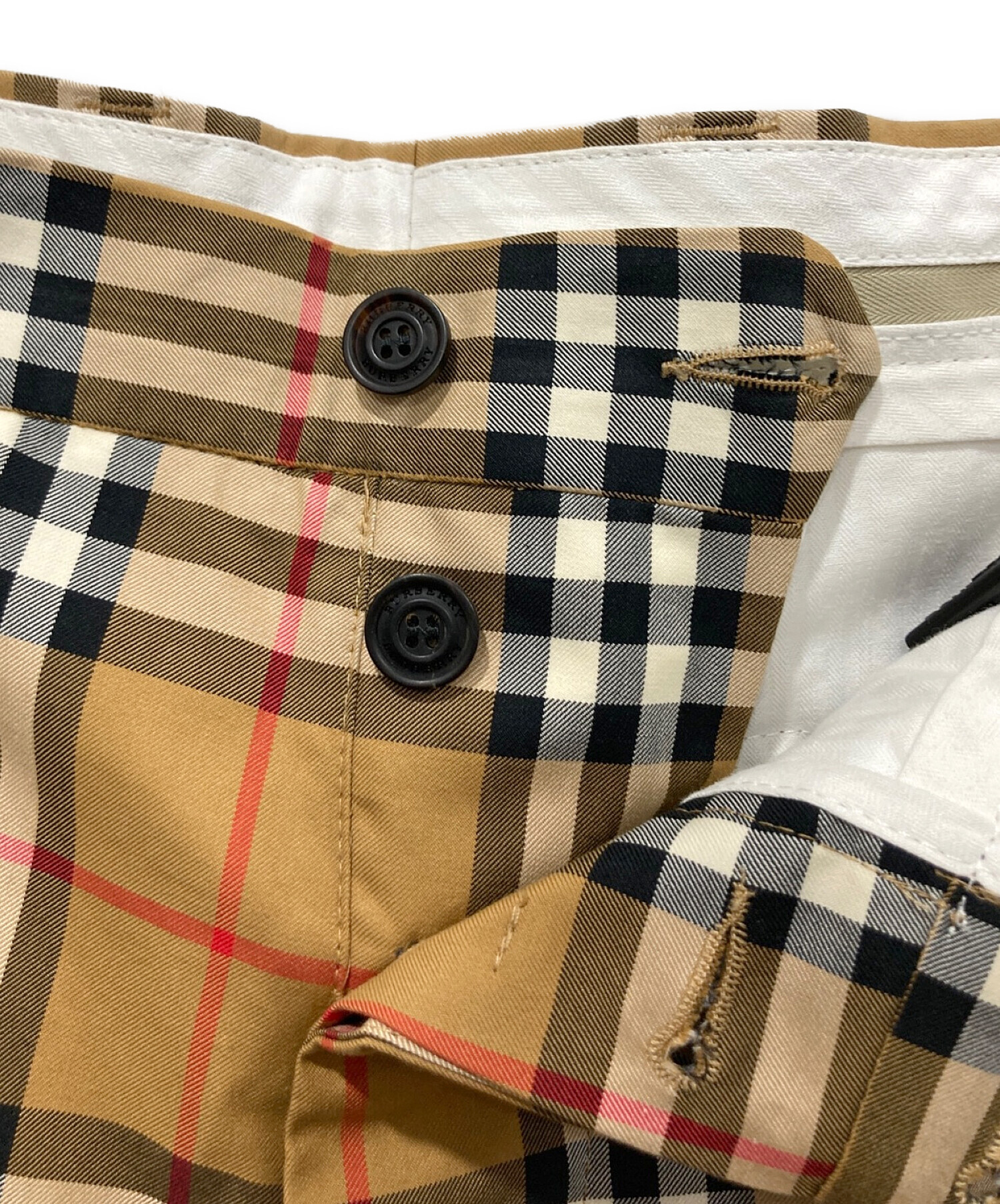 中古・古着通販】BURBERRY (バーバリー) TAVISTOCK SLACKS ベージュ