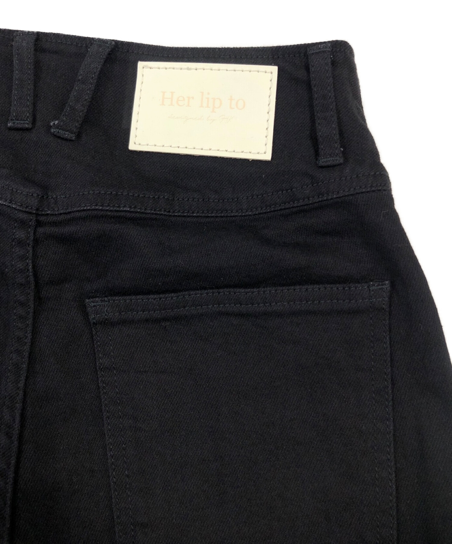 中古・古着通販】HER LIP TO (ハーリップトゥ) Paris High Rise Jeans