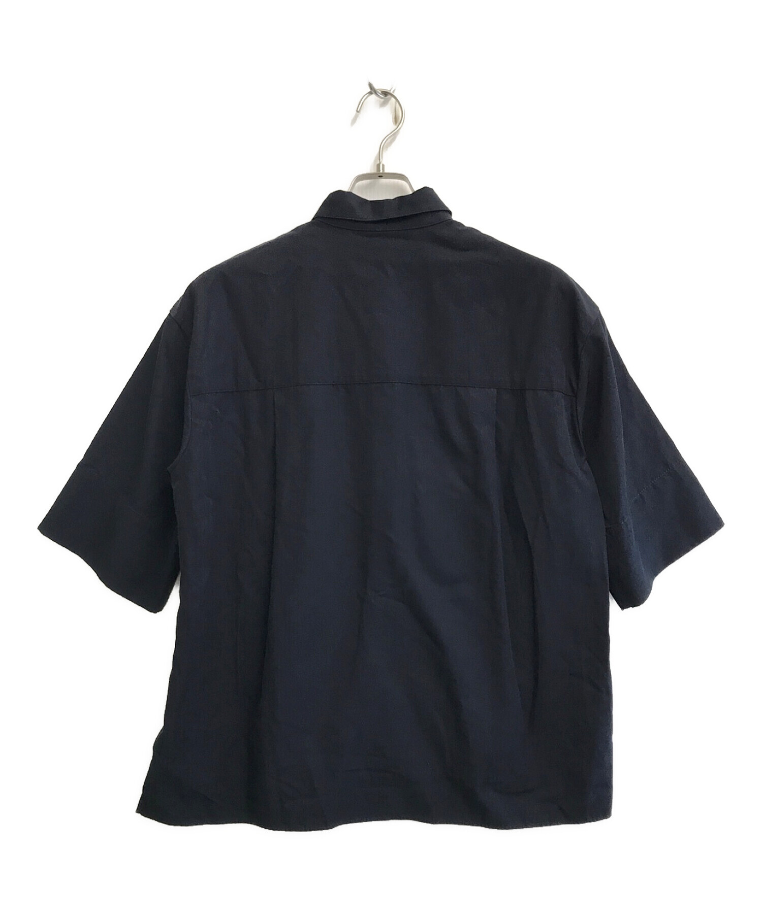 ebure (エブール) 半袖シャツ ネイビー サイズ:SIZE 38