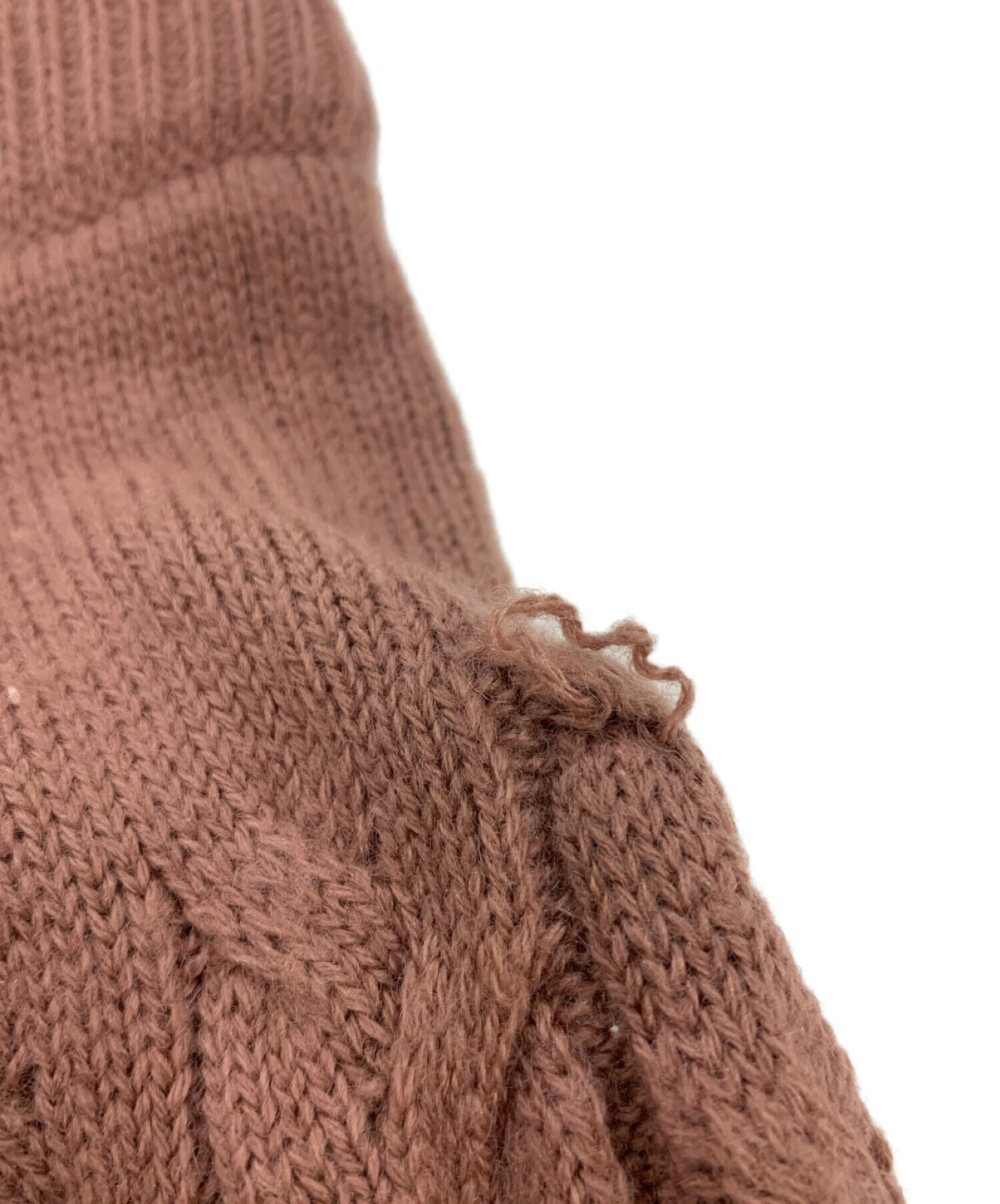 中古・古着通販】Her lip to (ハーリップトゥ) Wool blend Cable Knit