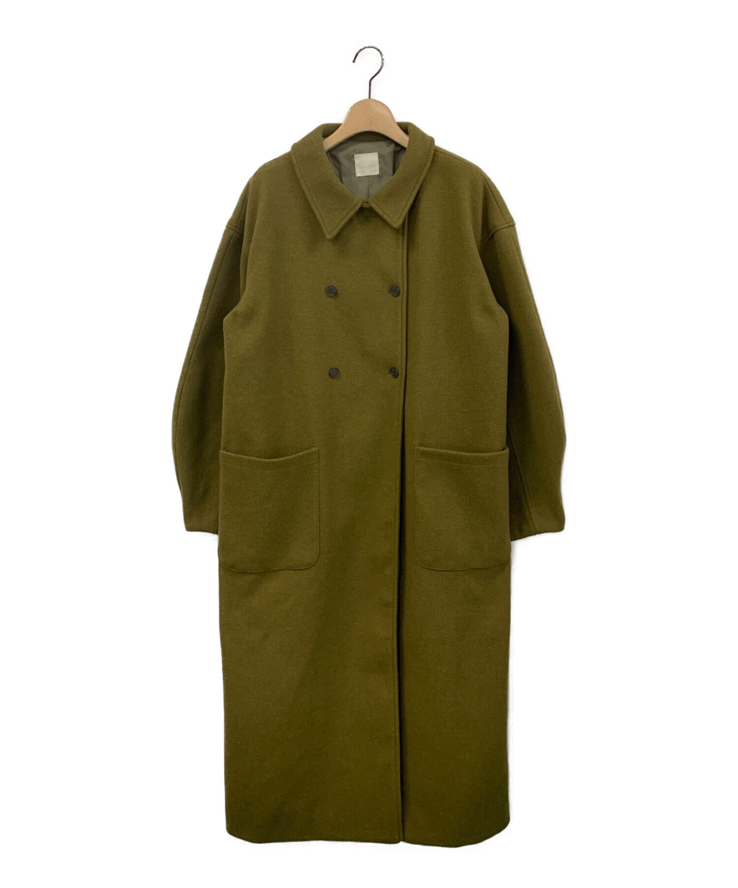 中古・古着通販】Amiur (エミレ) bal collar round sleeve coat