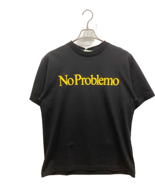 中古・古着通販】ARIES (アリーズ) NO PROBLEMO TEE 半袖カットソー ブラック サイズ:M｜ブランド・古着通販  トレファク公式【TREFAC FASHION】スマホサイト