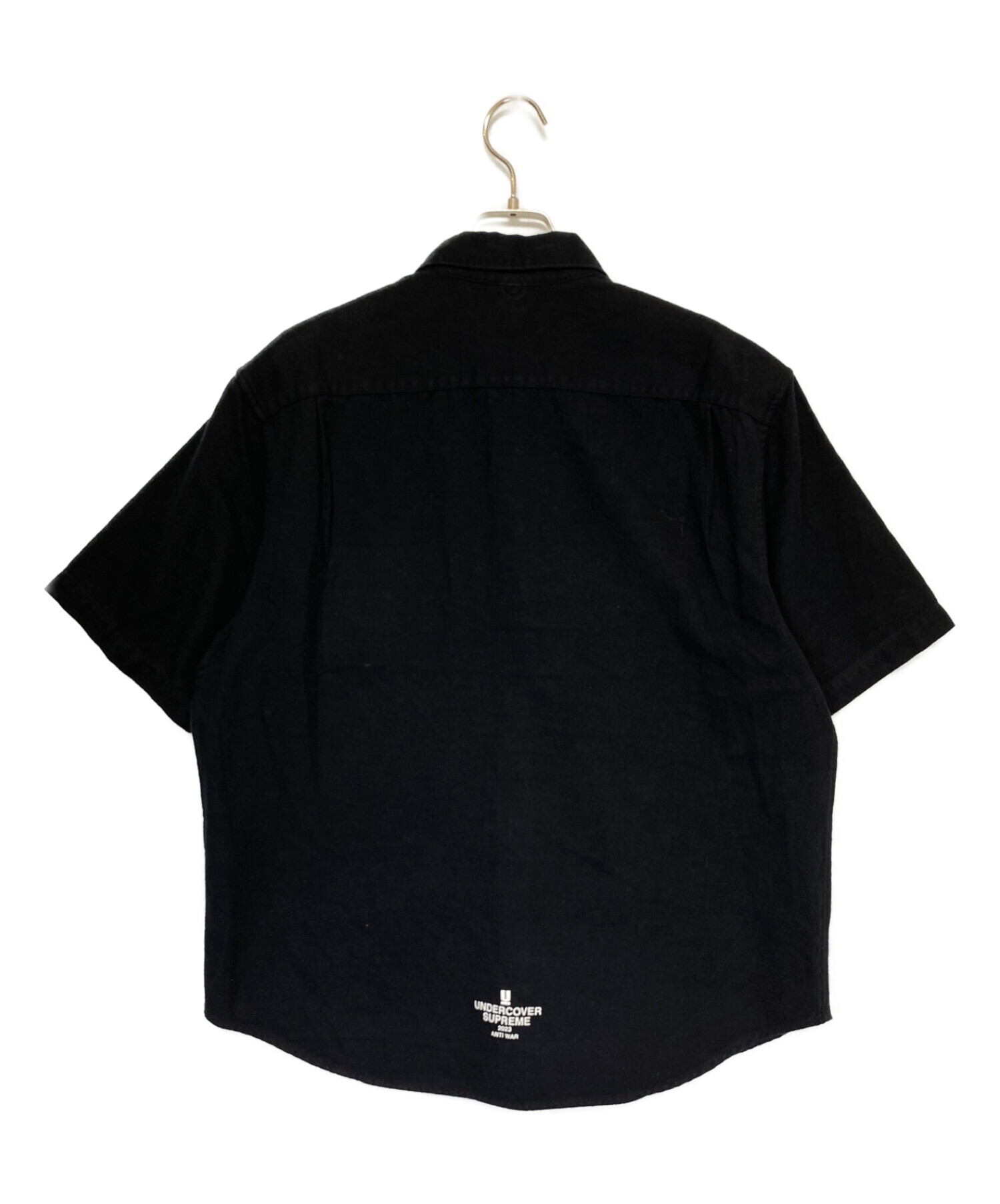 SUPREME (シュプリーム) UNDERCOVER (アンダーカバー) S/S Flannel Shirt ブラック サイズ:S