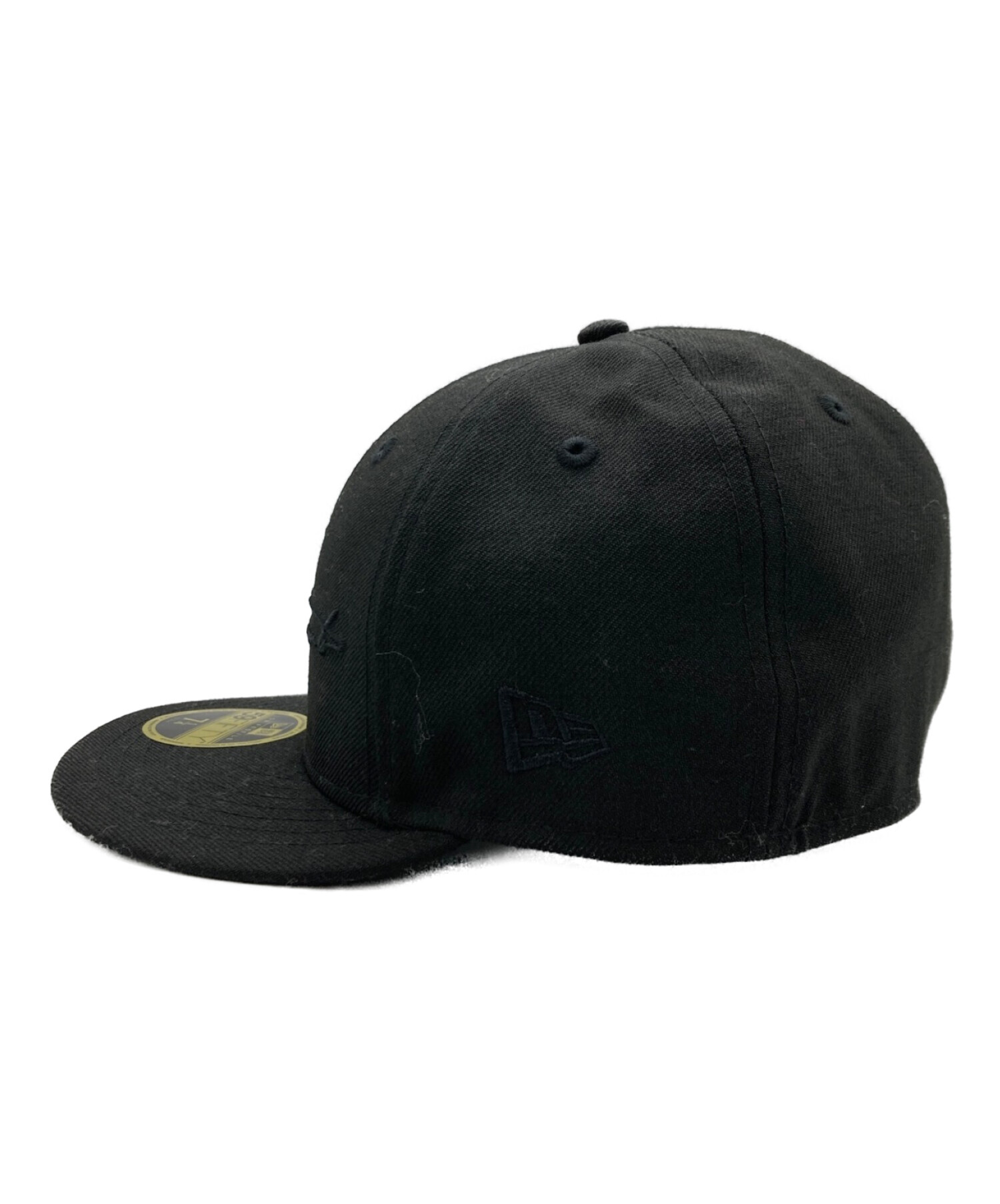 中古・古着通販】New Era (ニューエラ) YOHJI YAMAMOTO (ヨウジヤマモト) シグネチャーロゴ キャップ  ブラック｜ブランド・古着通販 トレファク公式【TREFAC FASHION】スマホサイト