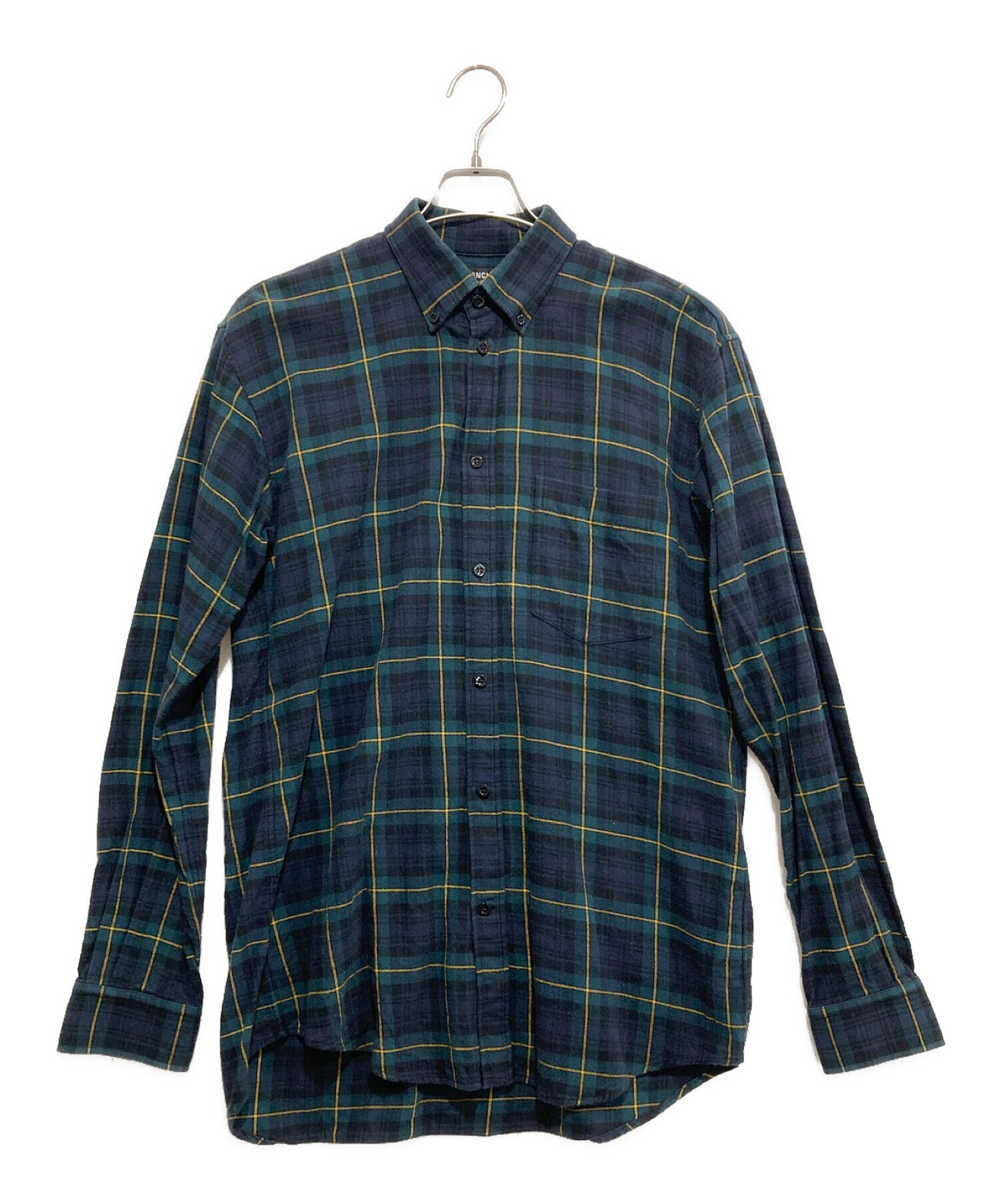 BALENCIAGA (バレンシアガ) シャツ / チェックシャツ サイズ:36