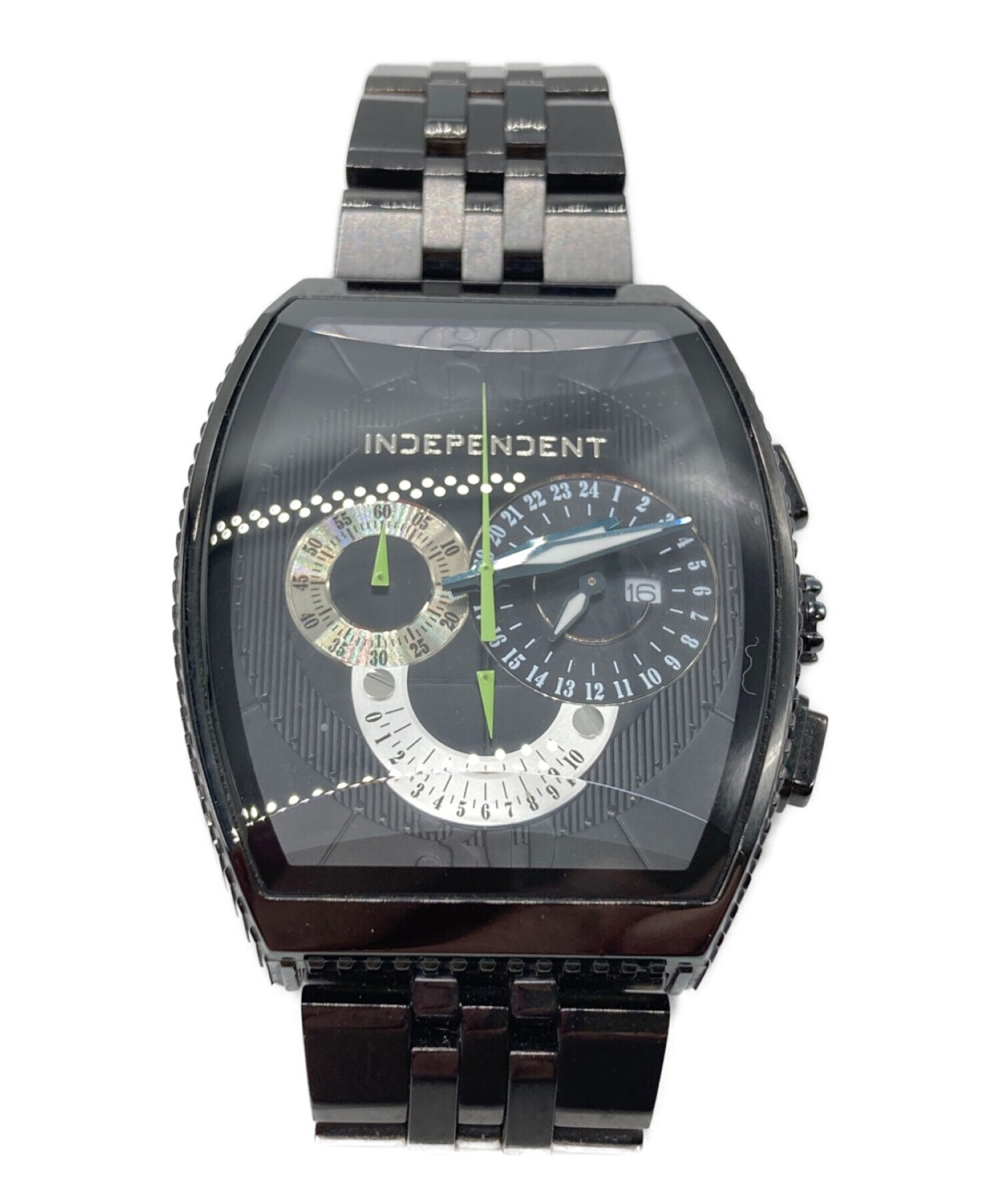 INDEPENDENT (インディペンデント) 腕時計 ブラック