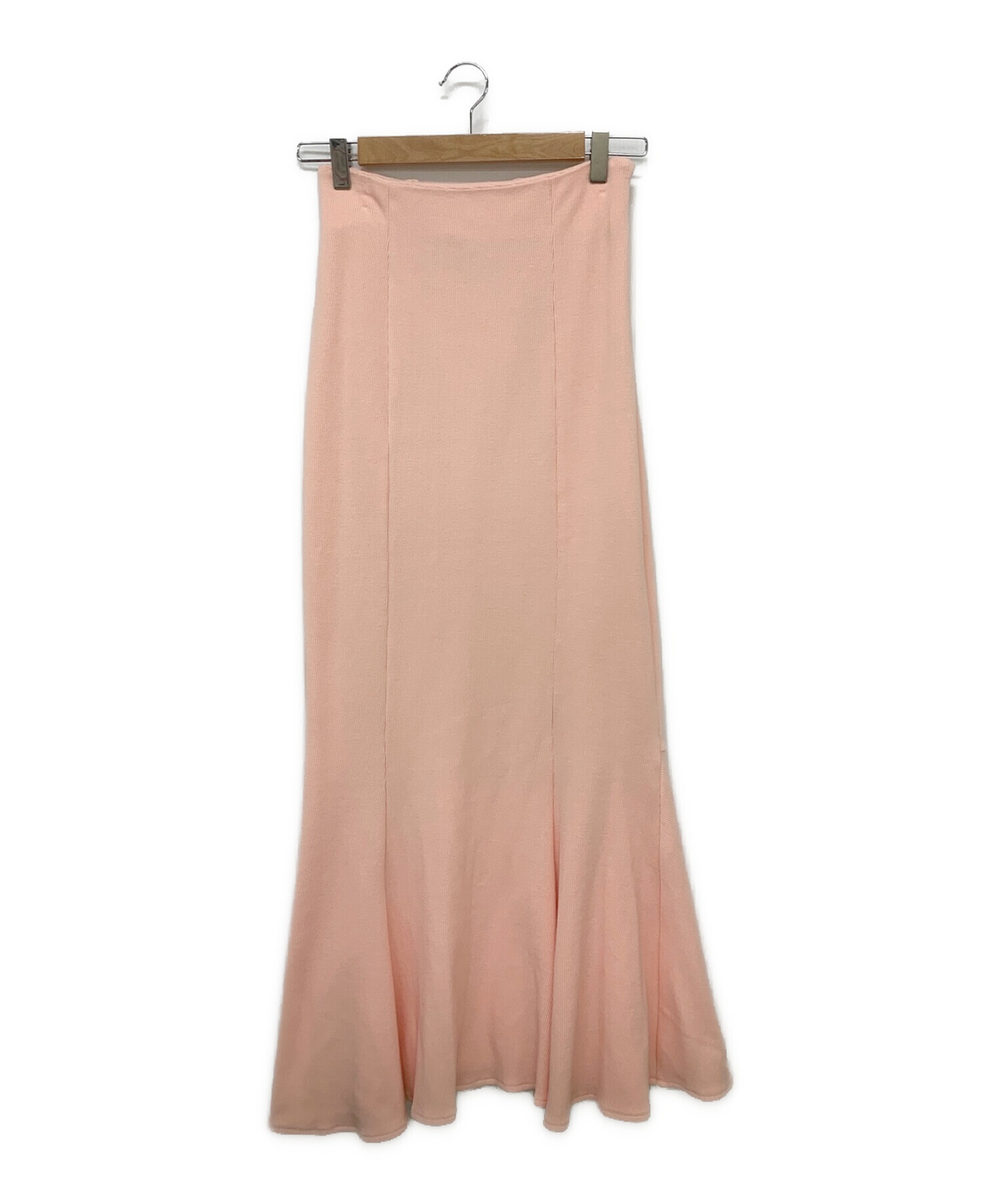 ツルバイマリコオイカワ　マーメイドスカート　ピンクファッション
