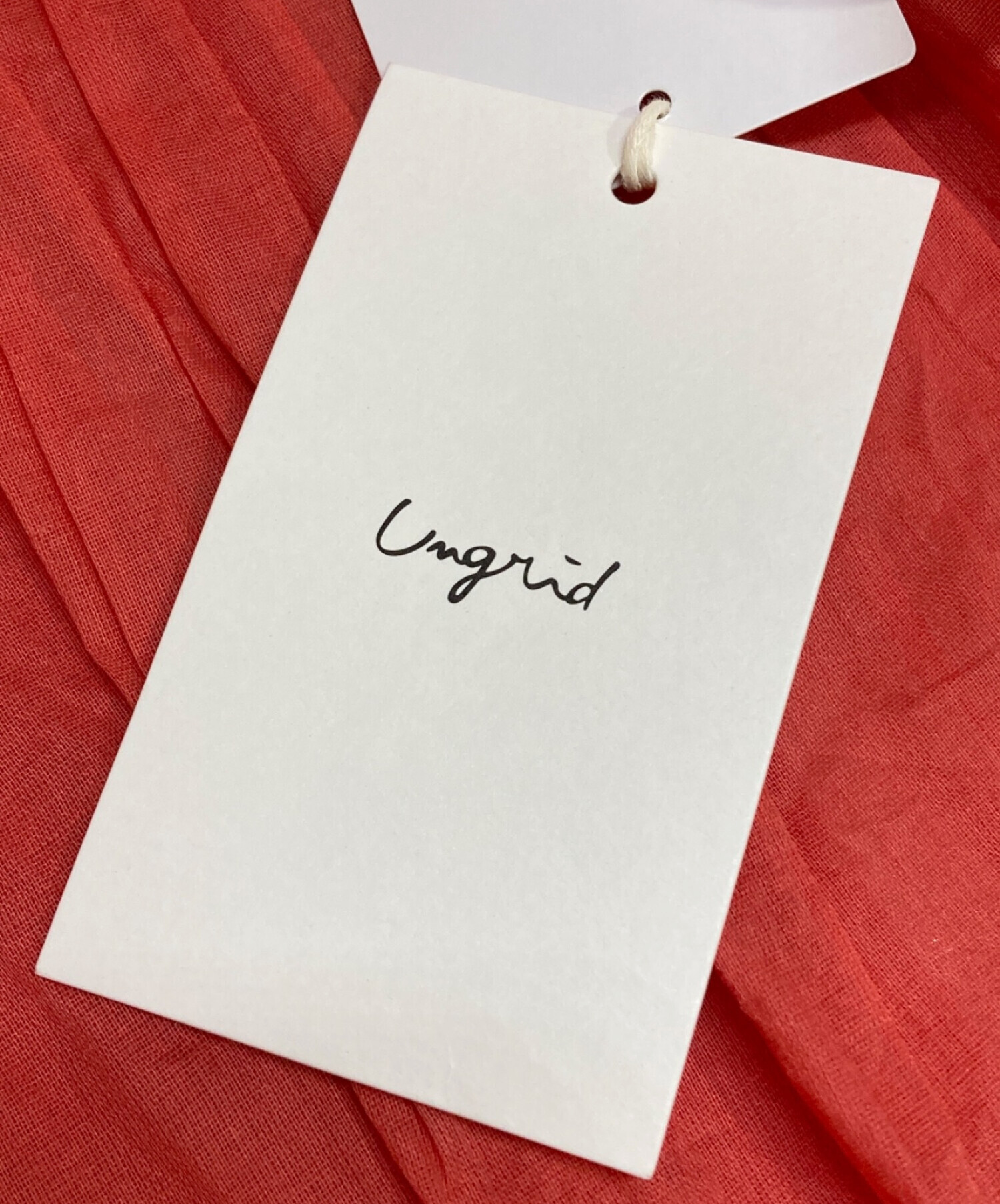 中古・古着通販】UNGRID (アングリッド) コットンオーガンジー