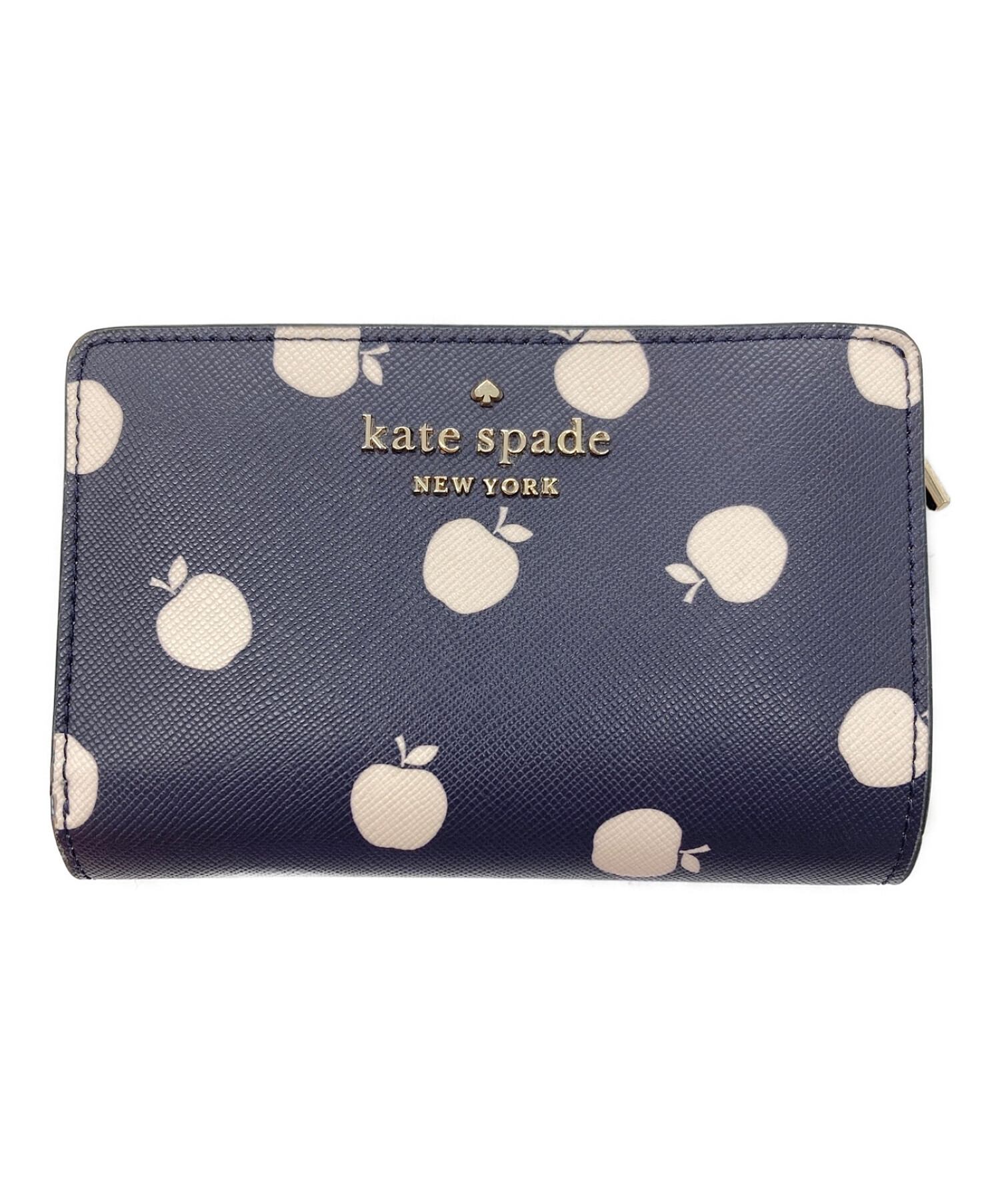 Kate Spade (ケイトスペード) 2つ折り財布 ネイビー