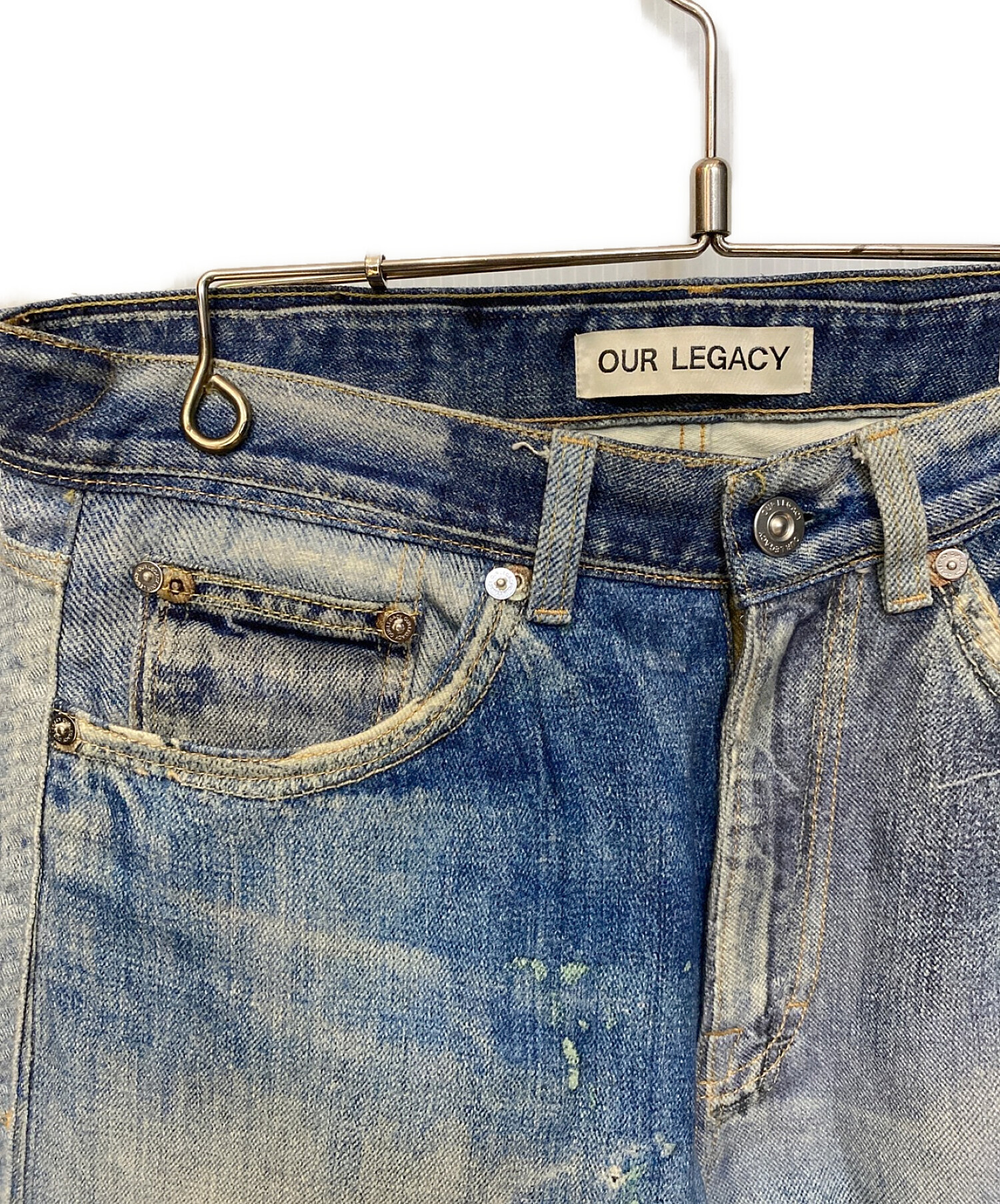 OUR LEGACY (アワーレガシー) THIRD CUT Digital Denim Print インディゴ サイズ:30