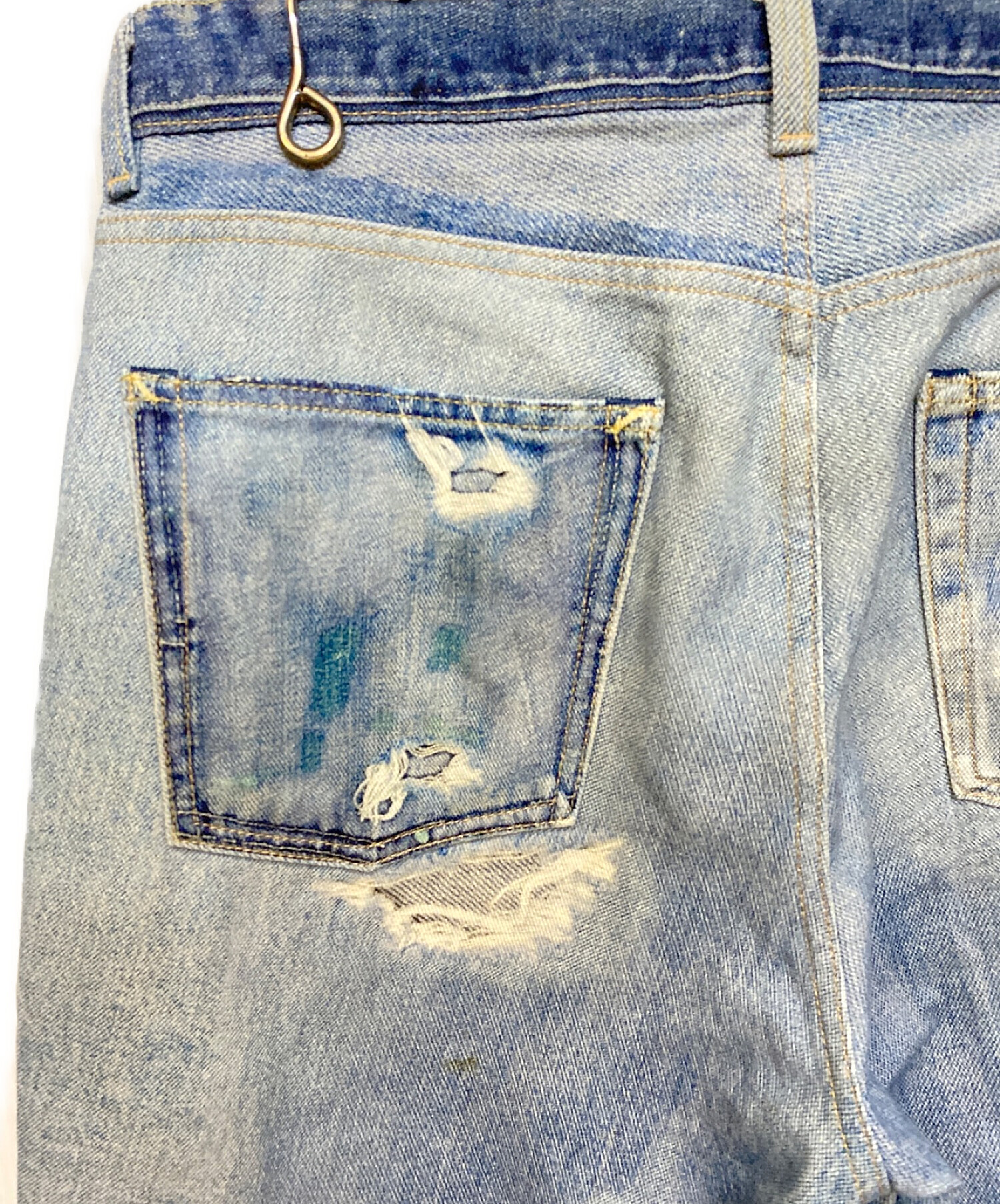 OUR LEGACY (アワーレガシー) THIRD CUT Digital Denim Print インディゴ サイズ:30