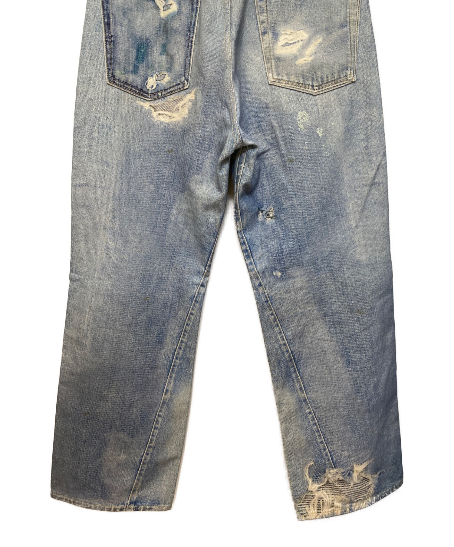 OUR LEGACY (アワーレガシー) THIRD CUT Digital Denim Print インディゴ サイズ:30