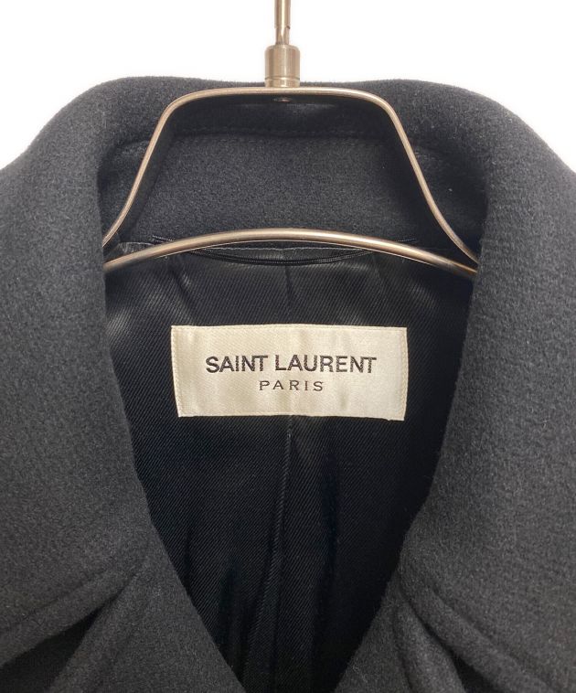 中古・古着通販】Saint Laurent Paris (サンローランパリ) 16AW エディ期 Classic Caban Tube  Coat/Archive ブラック サイズ:44｜ブランド・古着通販 トレファク公式【TREFAC FASHION】スマホサイト