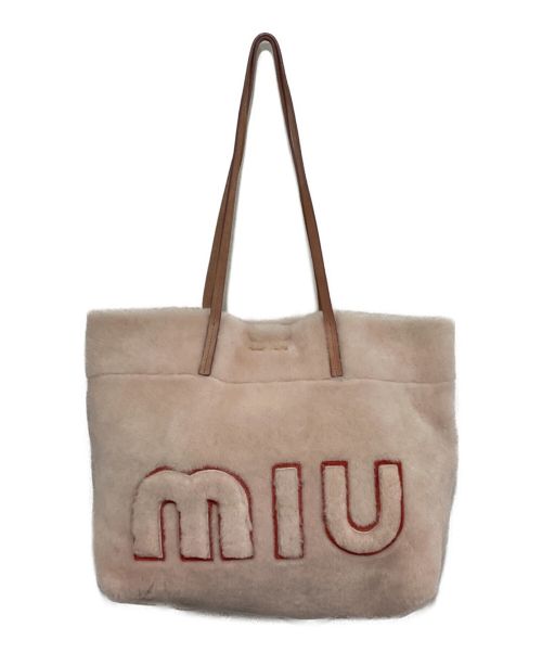 【中古・古着通販】MIU MIU (ミュウミュウ) ムートントートバッグ｜ブランド・古着通販 トレファク公式【TREFAC FASHION】スマホサイト