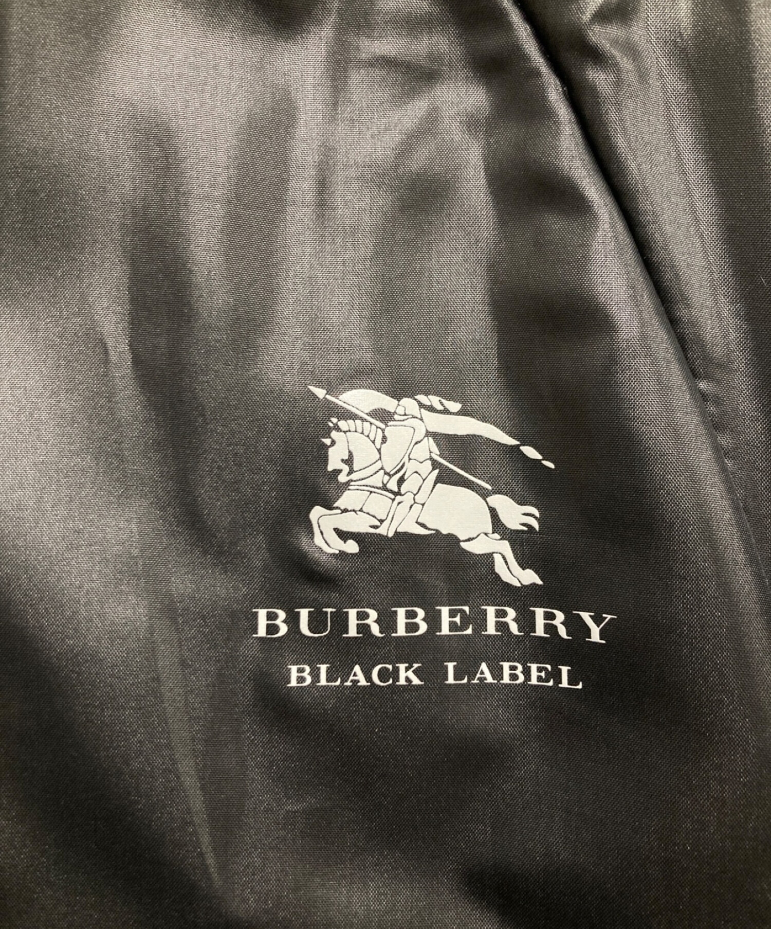 中古・古着通販】BURBERRY BLACK LABEL (バーバリーブラックレーベル) トラックジャケット ブラック サイズ:2｜ブランド・古着通販  トレファク公式【TREFAC FASHION】スマホサイト