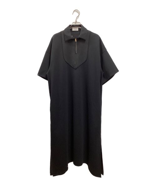 【中古・古着通販】THE RERACS (ザ リラクス) WITH COLLAR BIB DRESS ブラック サイズ:38｜ブランド・古着通販  トレファク公式【TREFAC FASHION】スマホサイト