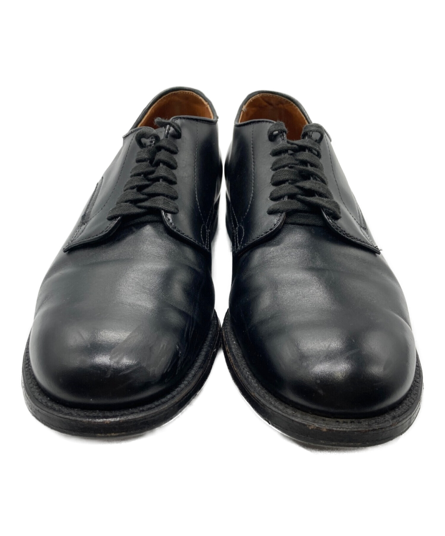 Alden (オールデン) Military Plain Toe Ox./53711/プレーントゥシューズ ブラック サイズ:9.5