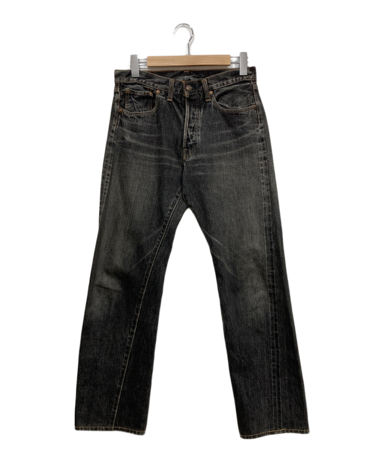 DENIME (ドゥニーム) ブラックジーンズ ブラック サイズ:83.5cm(W33)