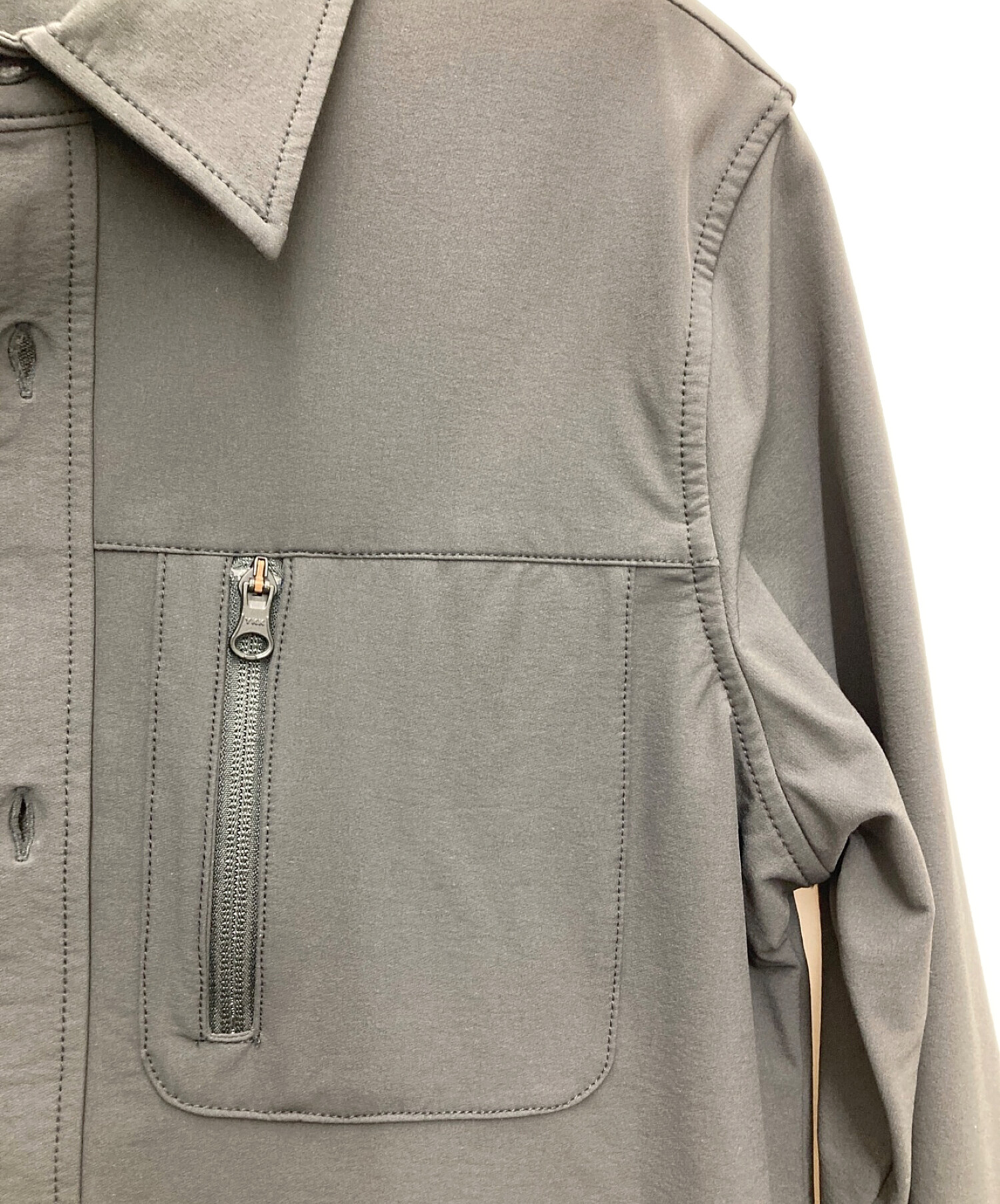 中古・古着通販】Denham (デンハム) FM OVERSHIRT FMS ブラック サイズ:S｜ブランド・古着通販 トレファク公式【TREFAC  FASHION】スマホサイト