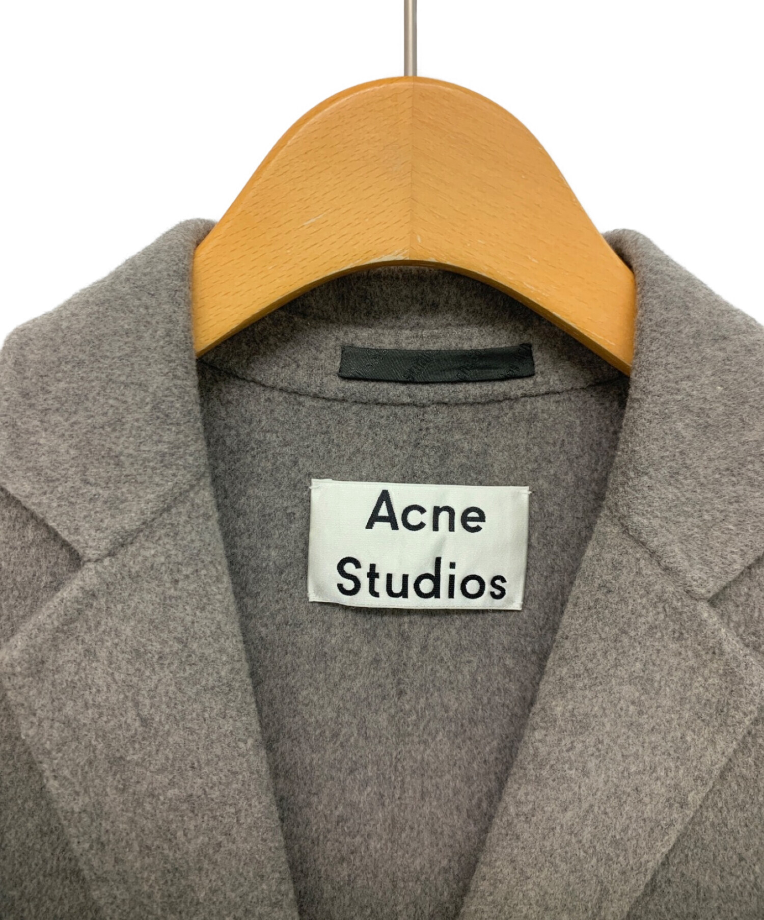 Acne studios ロングコート　グレーかなり綺麗な状態です