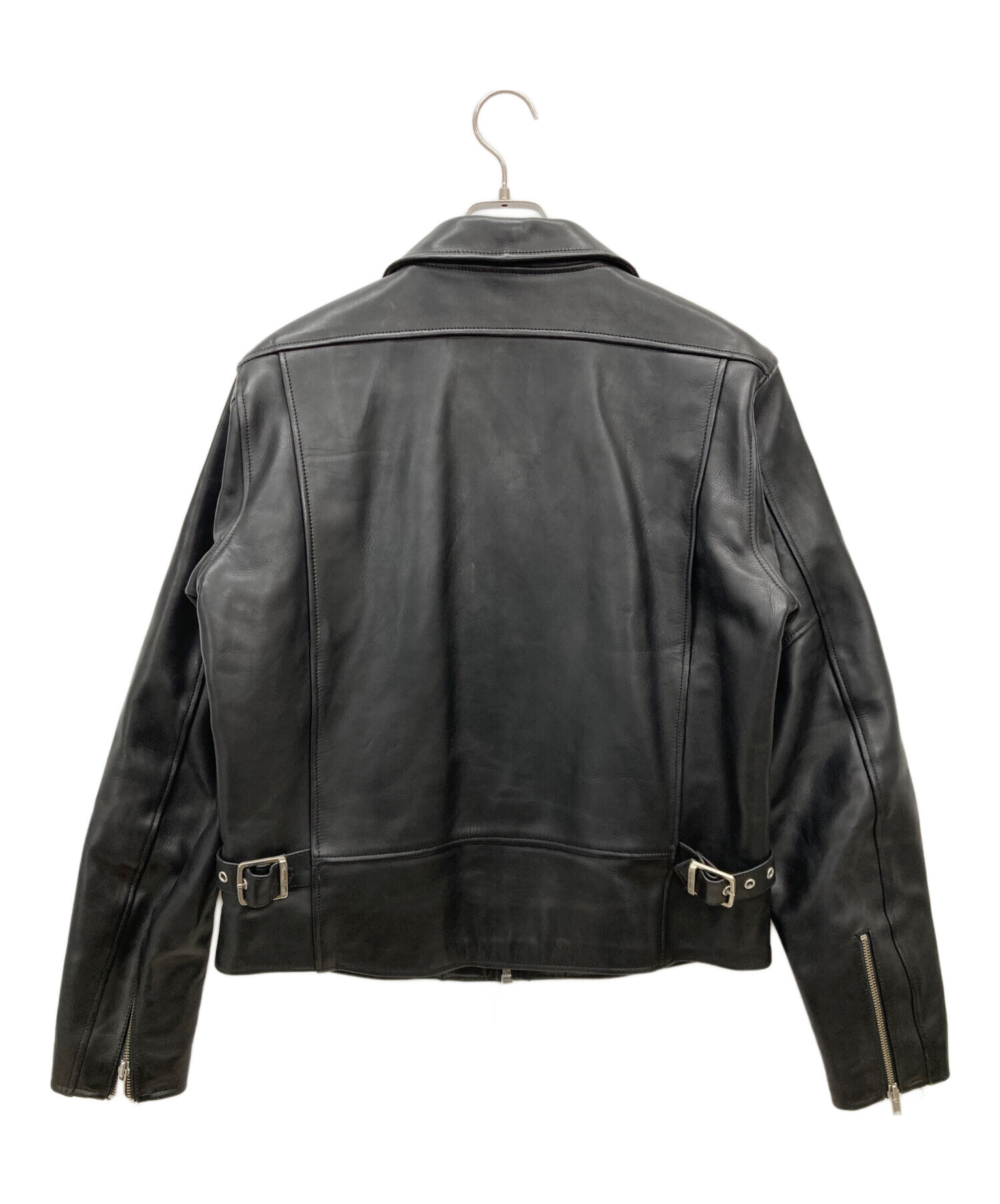 HARLEY-DAVIDSON (ハーレーダビッドソン) レザーシングルライダースジャケット ブラック サイズ:SIZE L