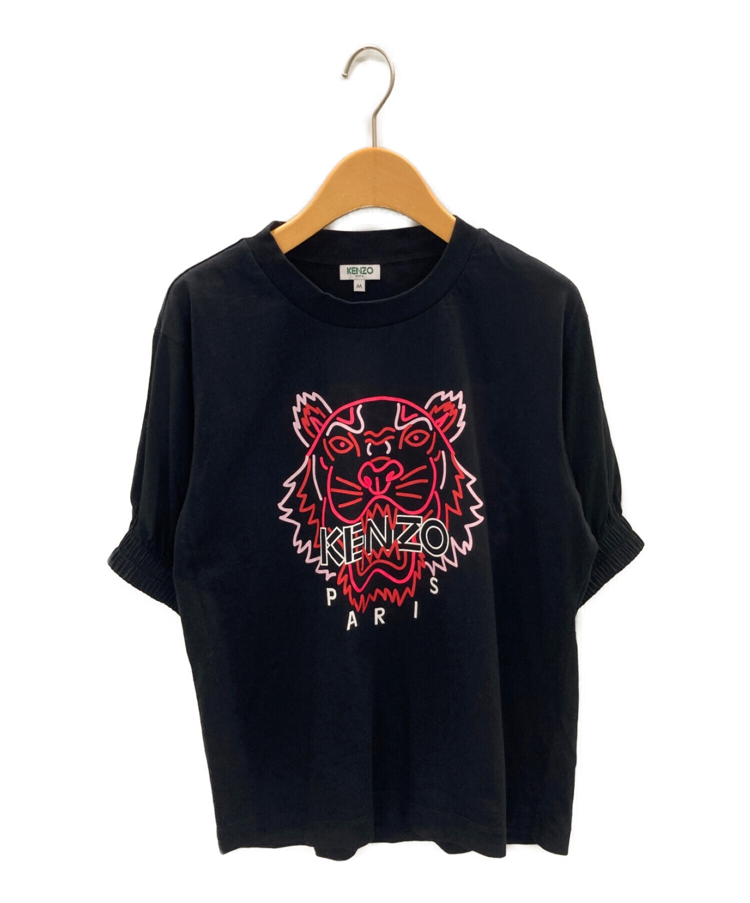 中古・古着通販】KENZO (ケンゾー) タイガープリントTシャツ ブラック サイズ:M｜ブランド・古着通販 トレファク公式【TREFAC  FASHION】スマホサイト