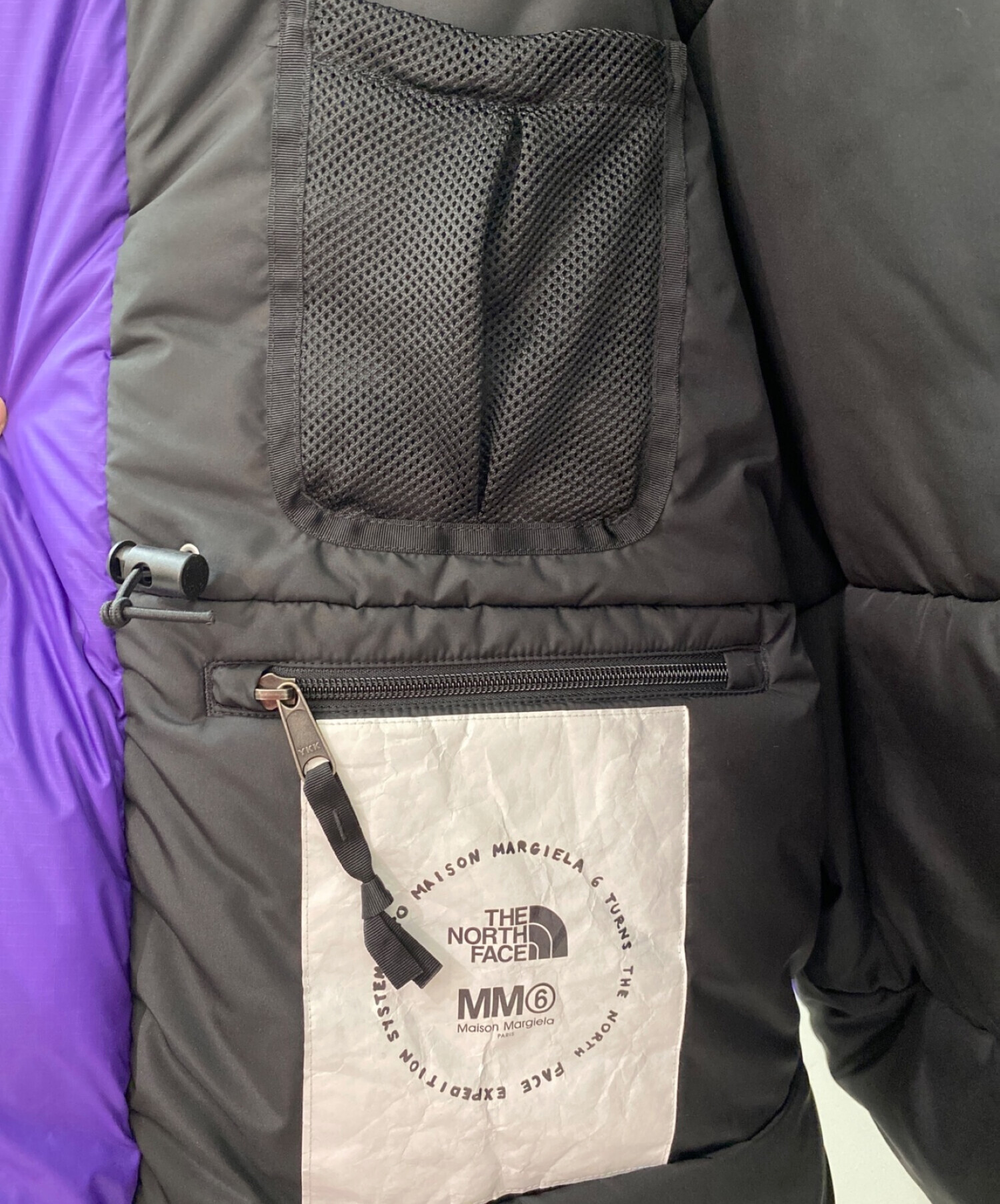 MM6 Maison Margiela (エムエムシックス メゾンマルジェラ) THE NORTH FACE (ザ ノース フェイス)  サークルヒマラヤンダウンジャケット サイズ:XS