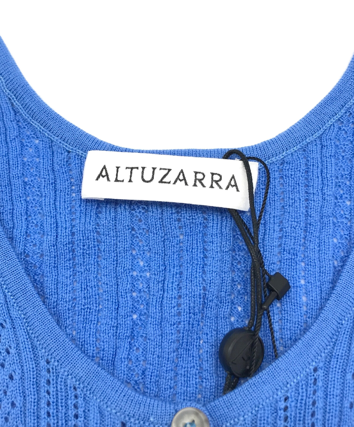 中古・古着通販】Altuzarra (アルチュザラ) ノースリーブニット ブルー