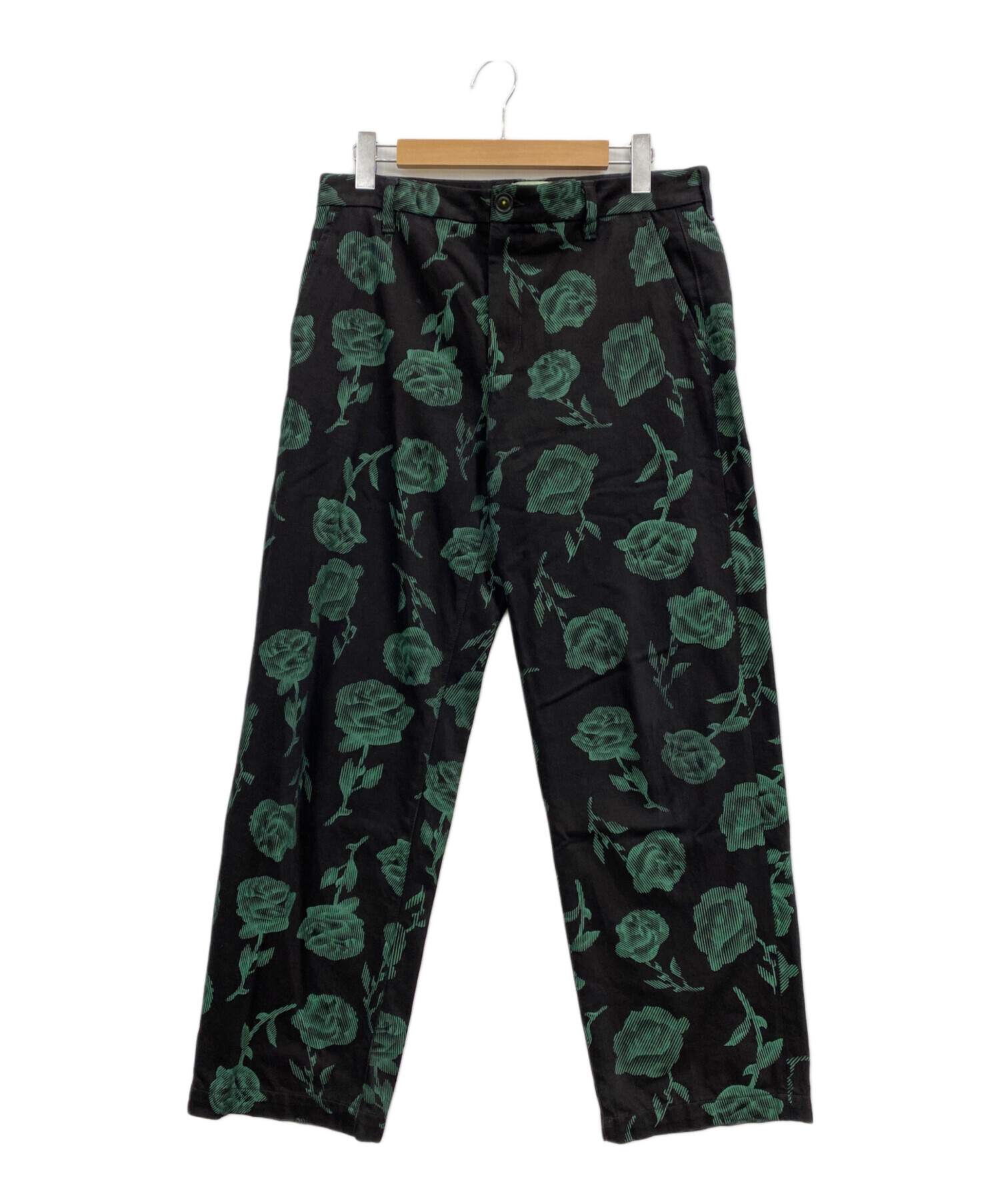 中古・古着通販】ARIES (アリーズ) ROSE PANTS（ローズパンツ） グリーン サイズ:30｜ブランド・古着通販  トレファク公式【TREFAC FASHION】スマホサイト