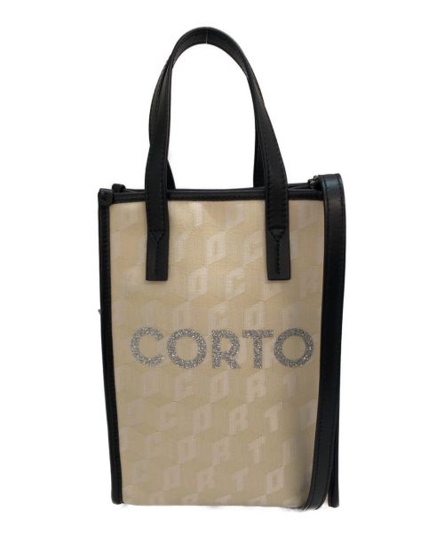 Corto Molted × WDS Shopper Tote Bag ブラック - ショルダーバッグ